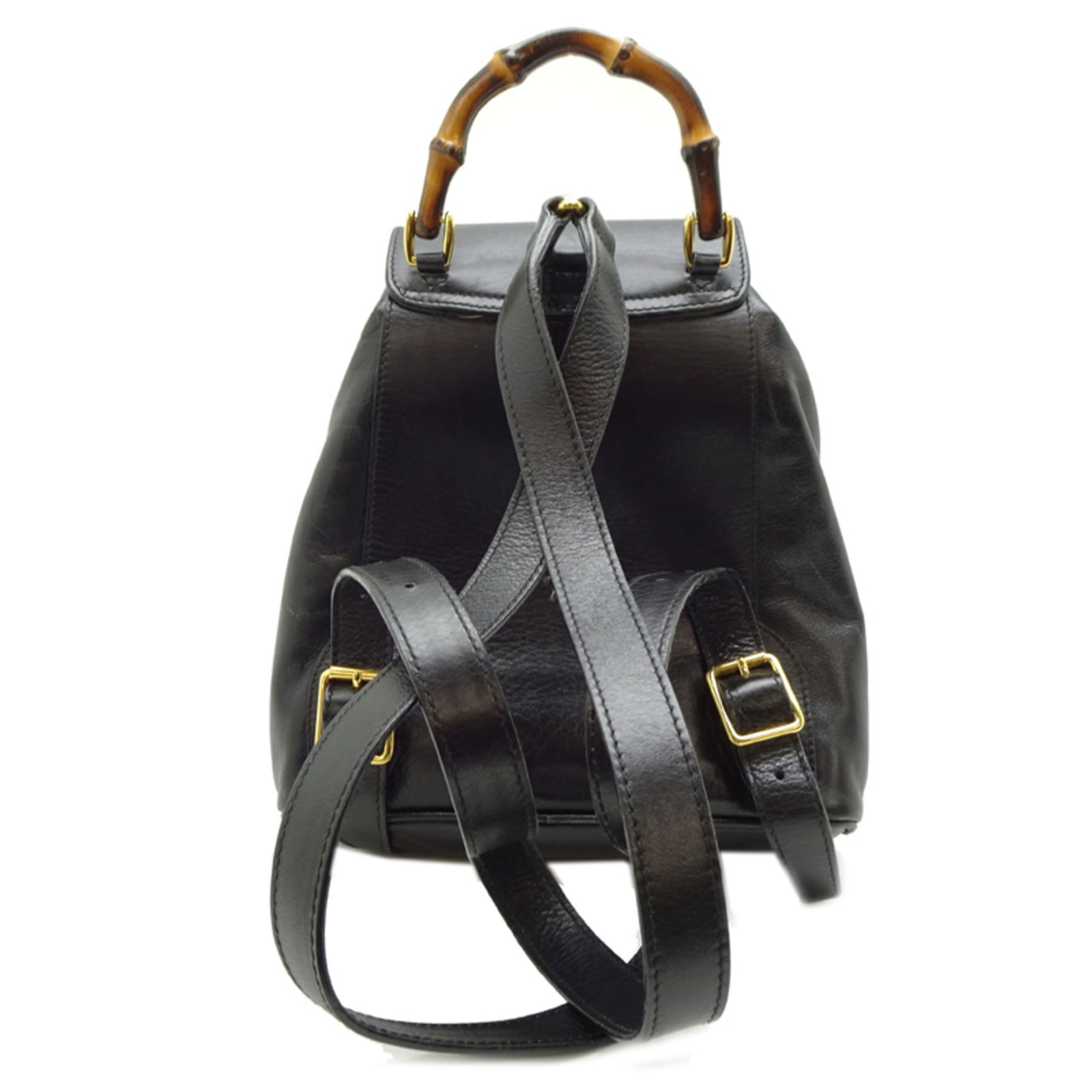 Bamboo - Gucci Backpack Leather - 3