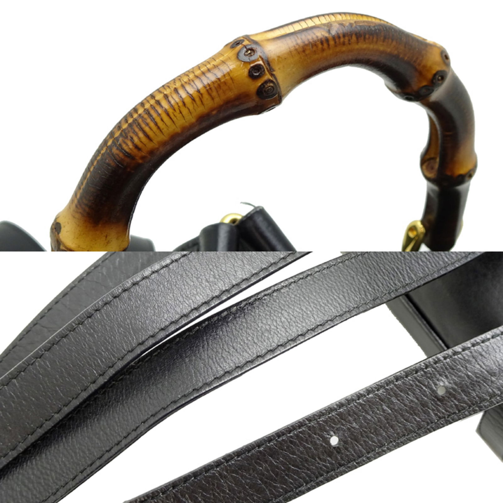 Bamboo - Gucci Backpack Leather - 6