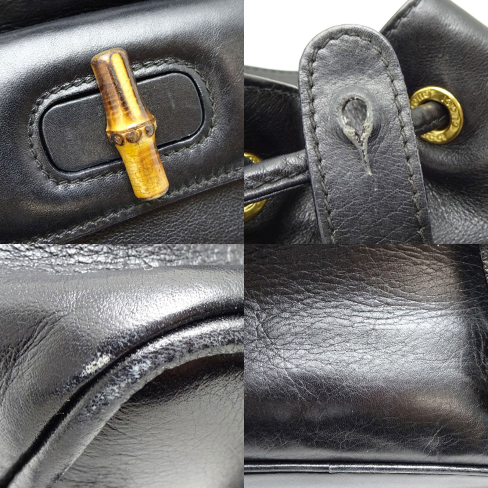 Bamboo - Gucci Backpack Leather - 9