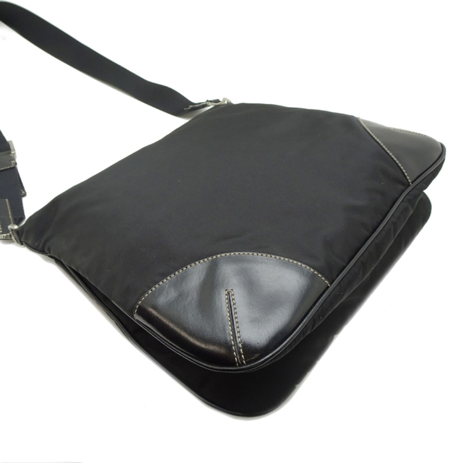 Leather - Prada Shoulder Bag Nylon - 3