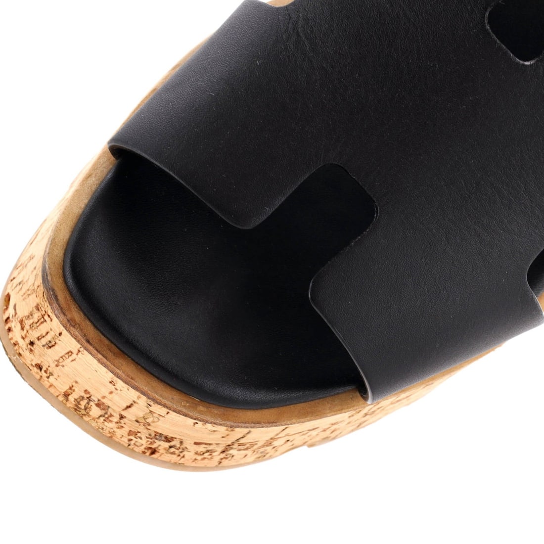 Leather Hermes Women's Eze 30 Sandals - 5