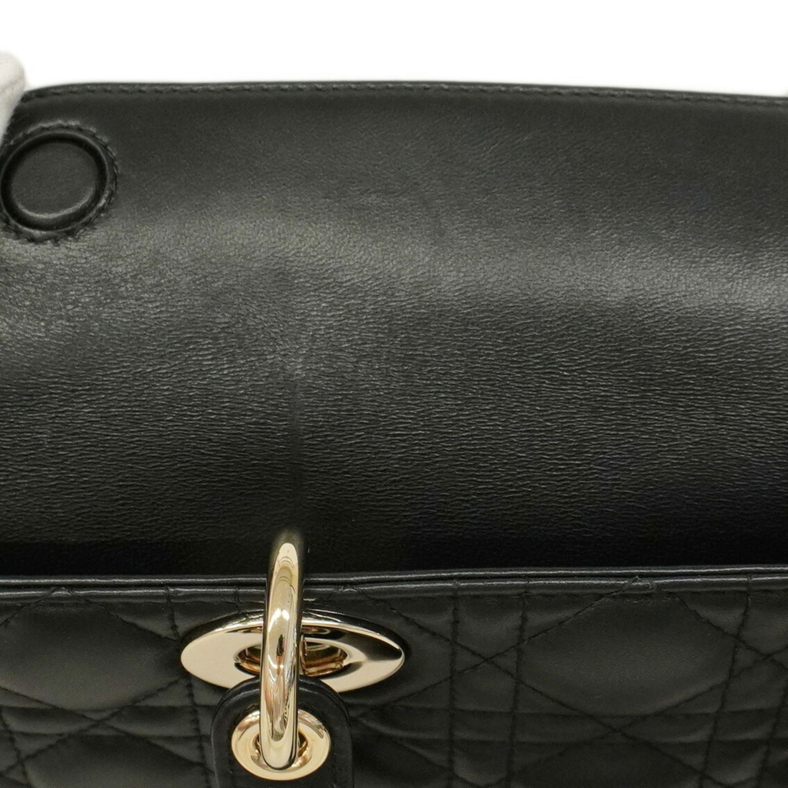 Leather Christian Dior Handbag - 7