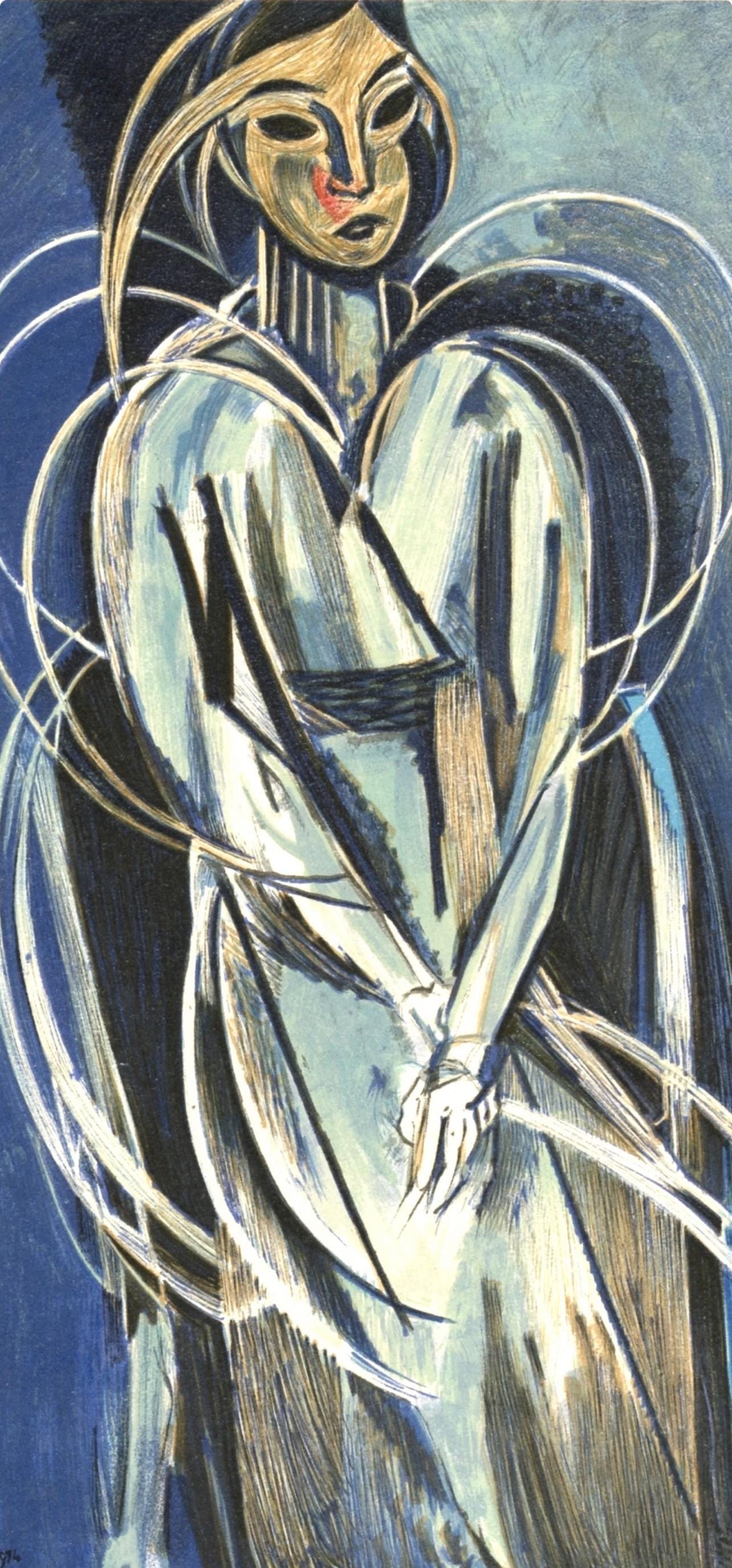 Lithograph - Henri Matisse - Mademoiselle Yvonne Landsberg - Portraits par Henri Matisse - 2