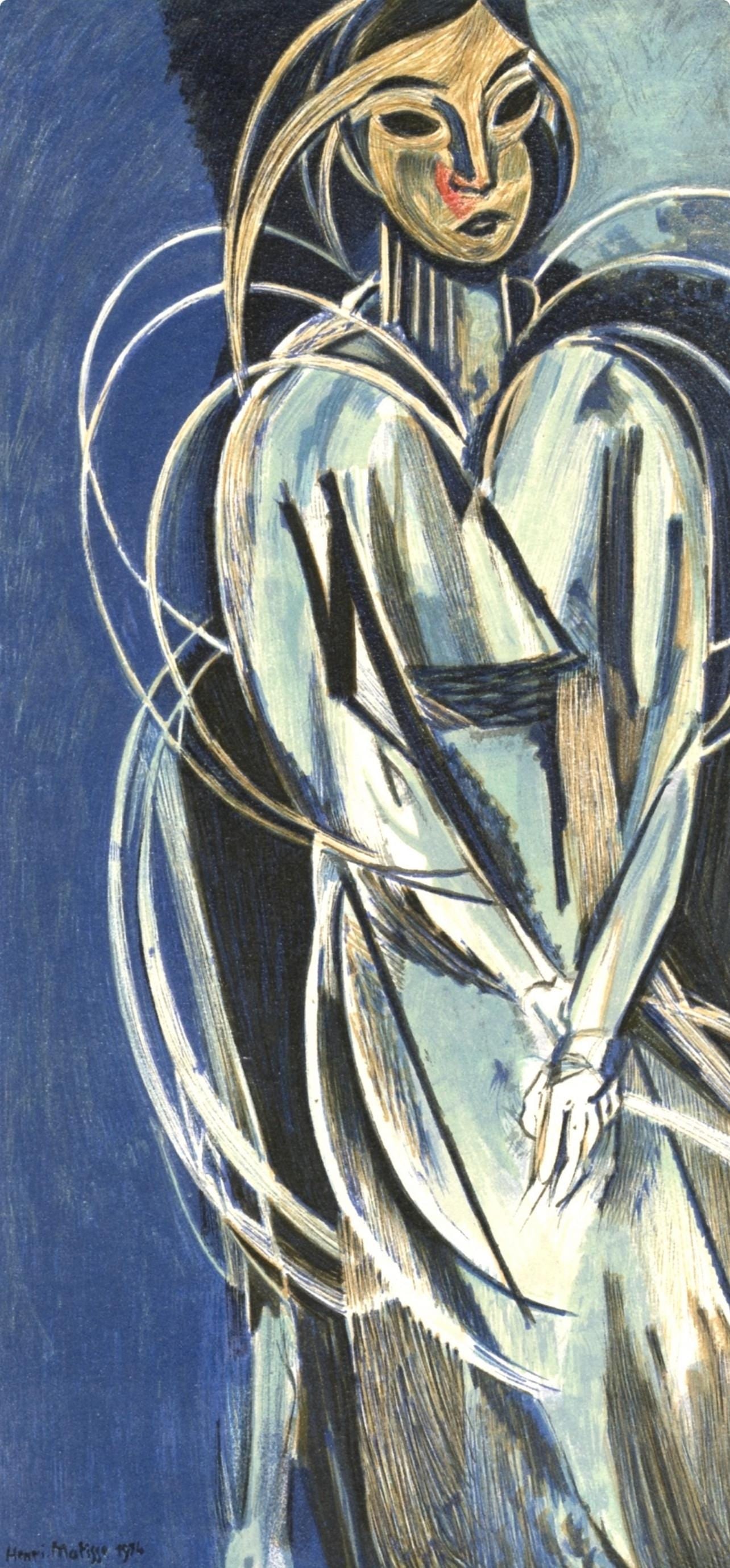 Lithograph - Henri Matisse - Mademoiselle Yvonne Landsberg - Portraits par Henri Matisse - 4