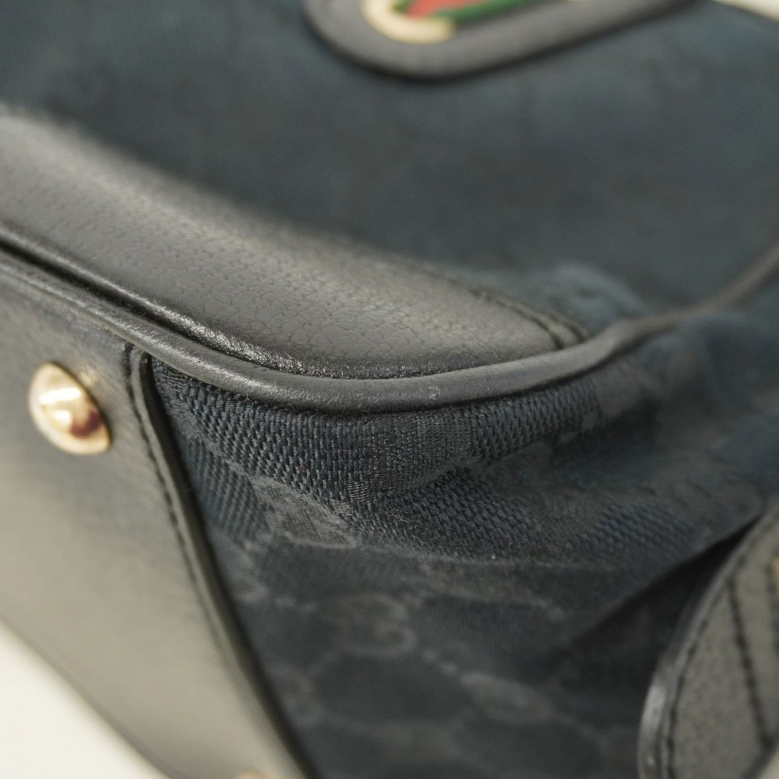 Canvas Gucci Handbag - 6