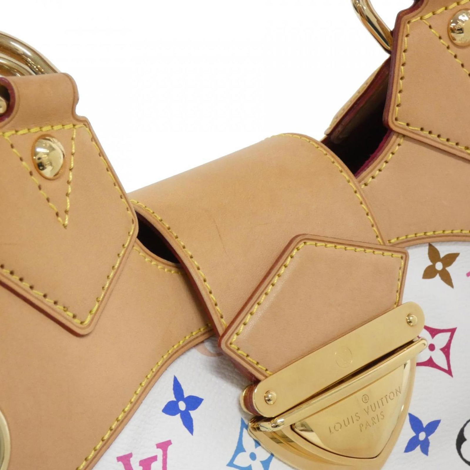 Canvas Louis Vuitton Shoulder Bag Coated - 4