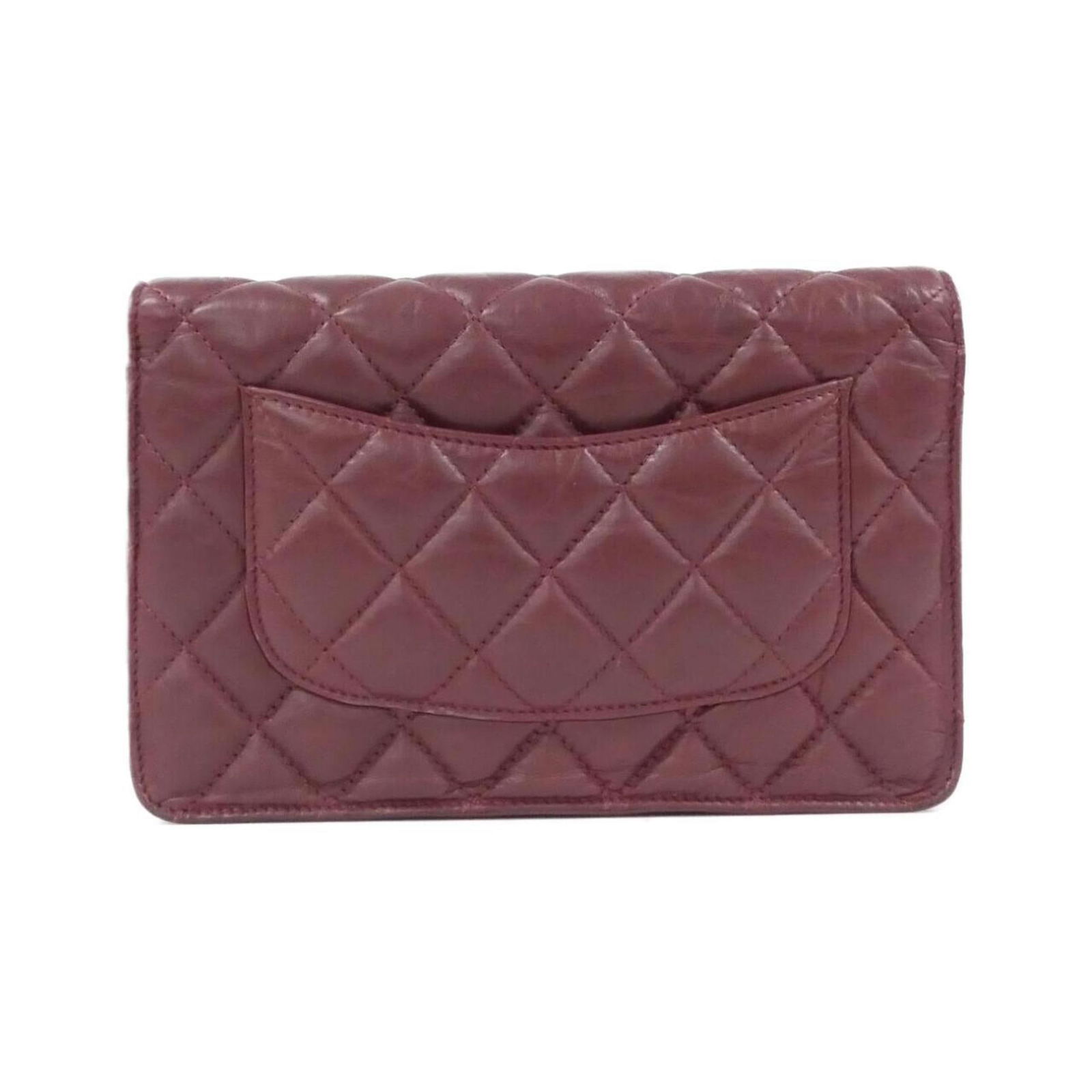 Leather Chanel Chain/ Shoulder Wallet - 2
