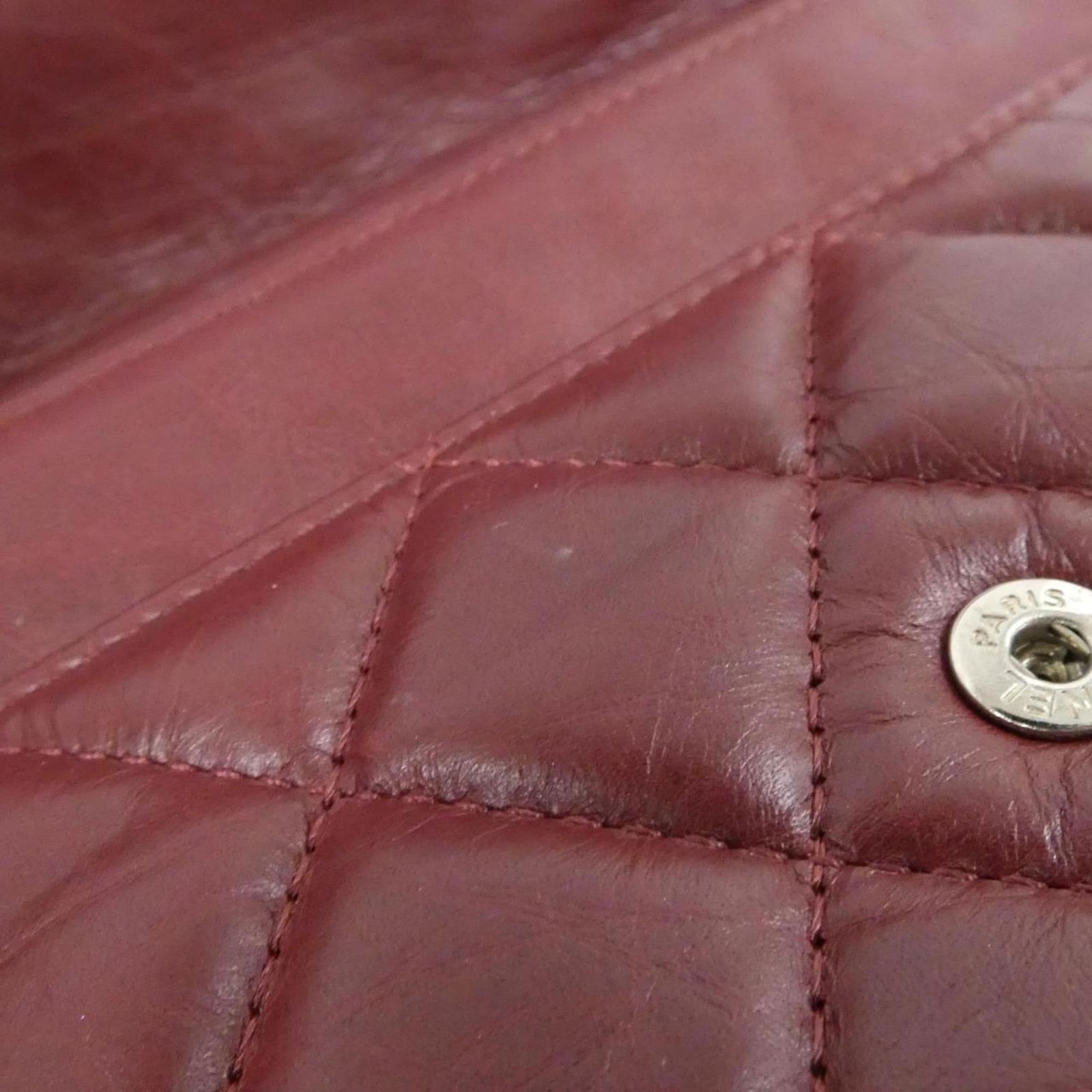 Leather Chanel Chain/ Shoulder Wallet - 6