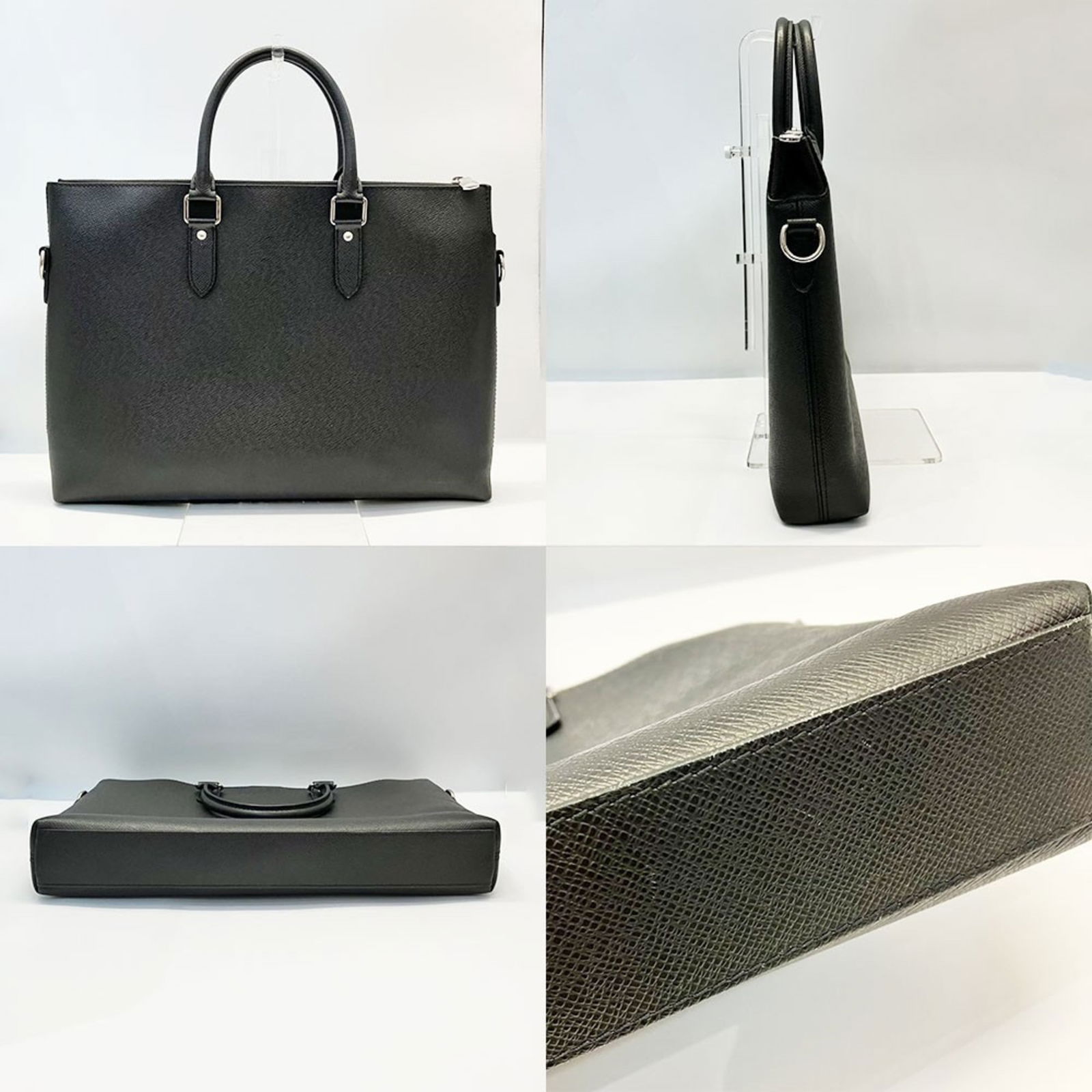 Leather Louis Vuitton Handbag Taiga - 3