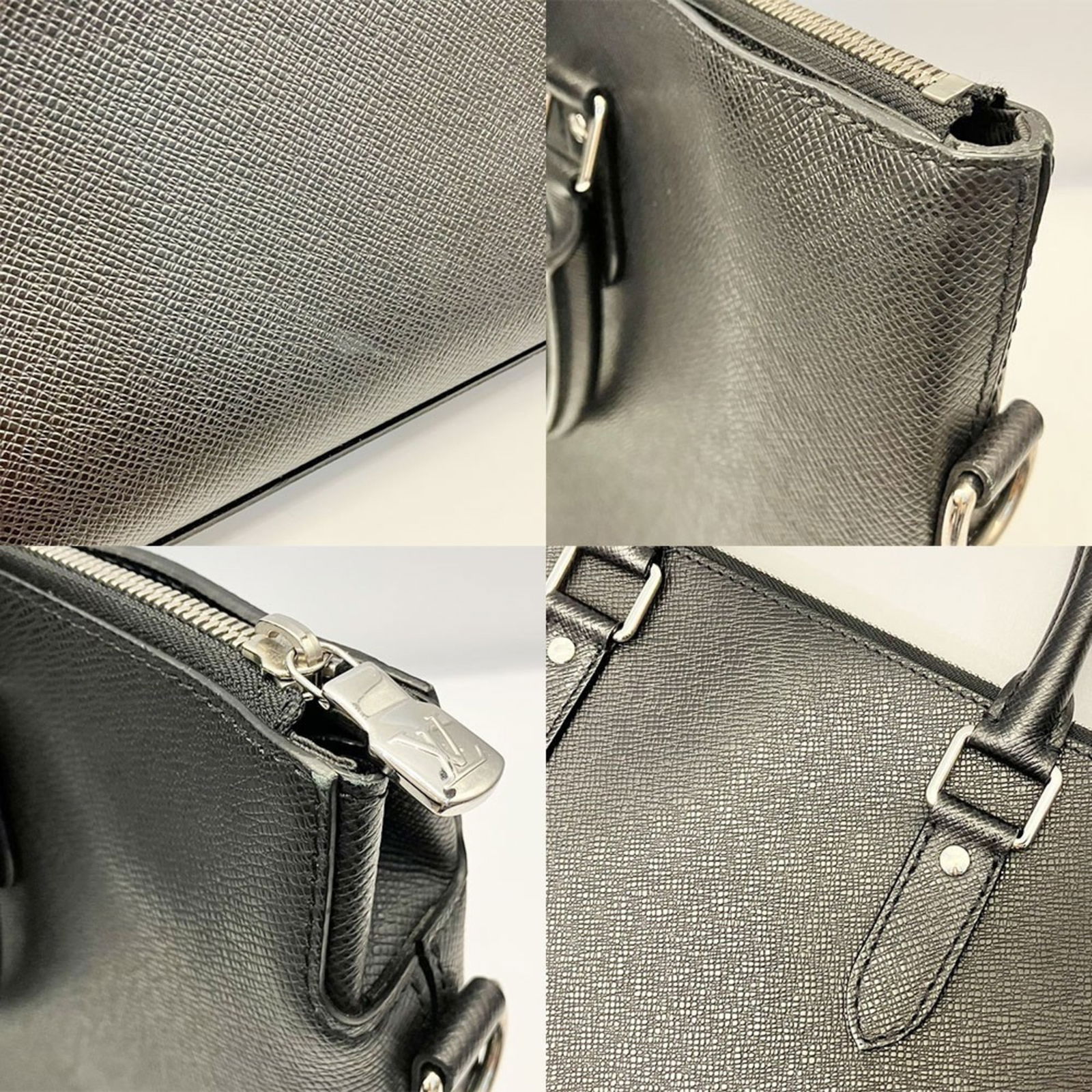 Leather Louis Vuitton Handbag Taiga - 5