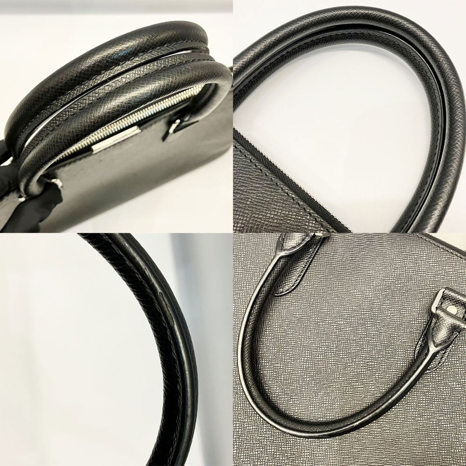 Leather Louis Vuitton Handbag Taiga - 6