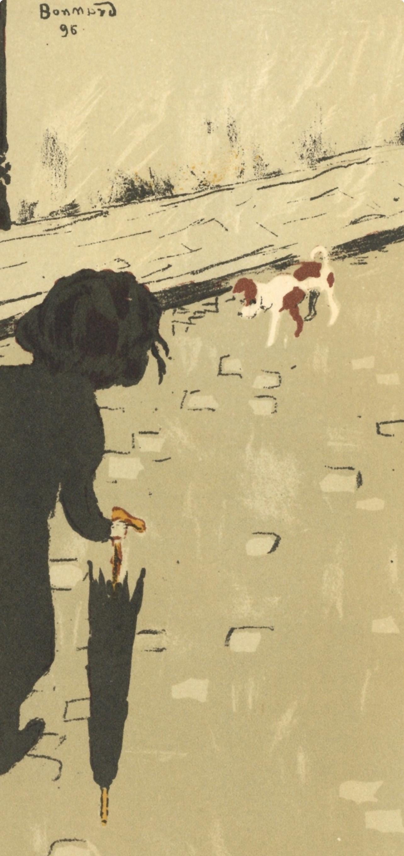 Lithograph - Pierre Bonnard - La Petite Blanchisseuse - Bonnard Lithographe - 3