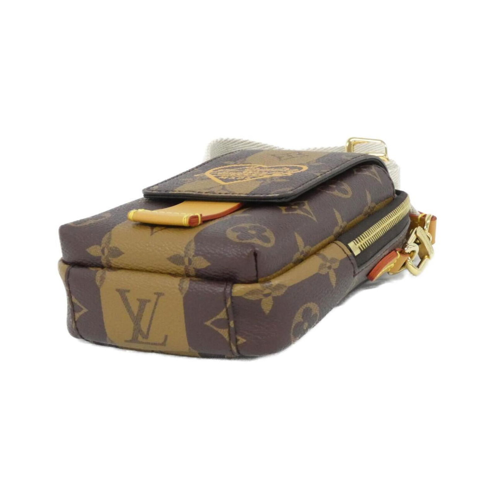 Canvas Louis Vuitton Shoulder Bag Coated - 3