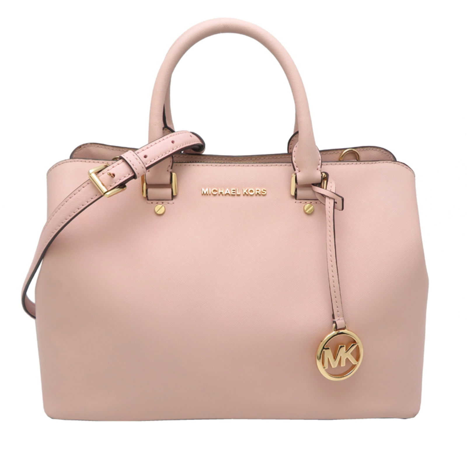 Leather Michael Kors Handbag (1 of 10)