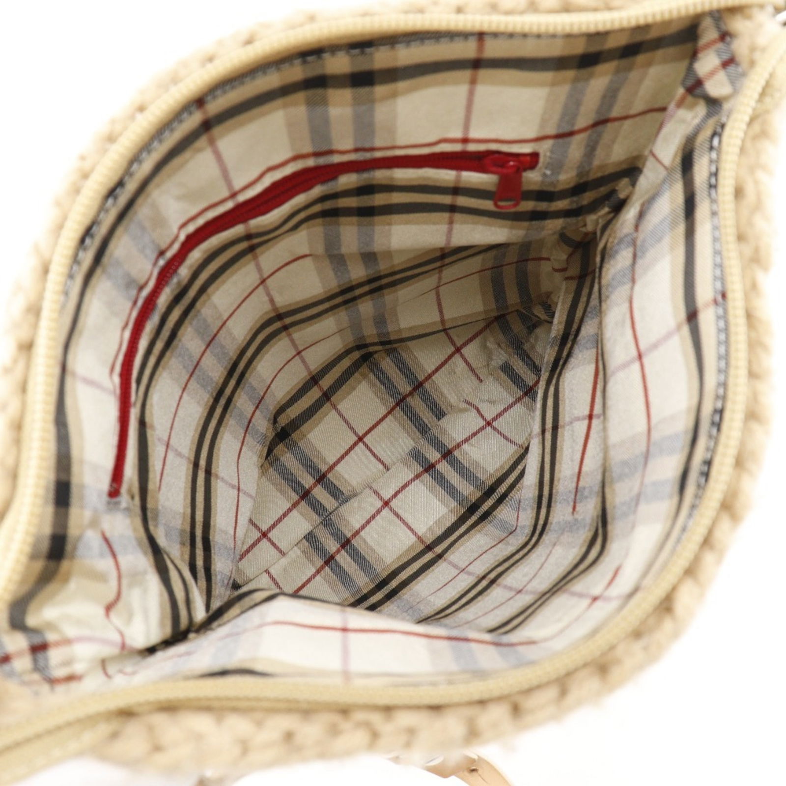 Wool Burberry Blue Label Shoulder Bag - 5