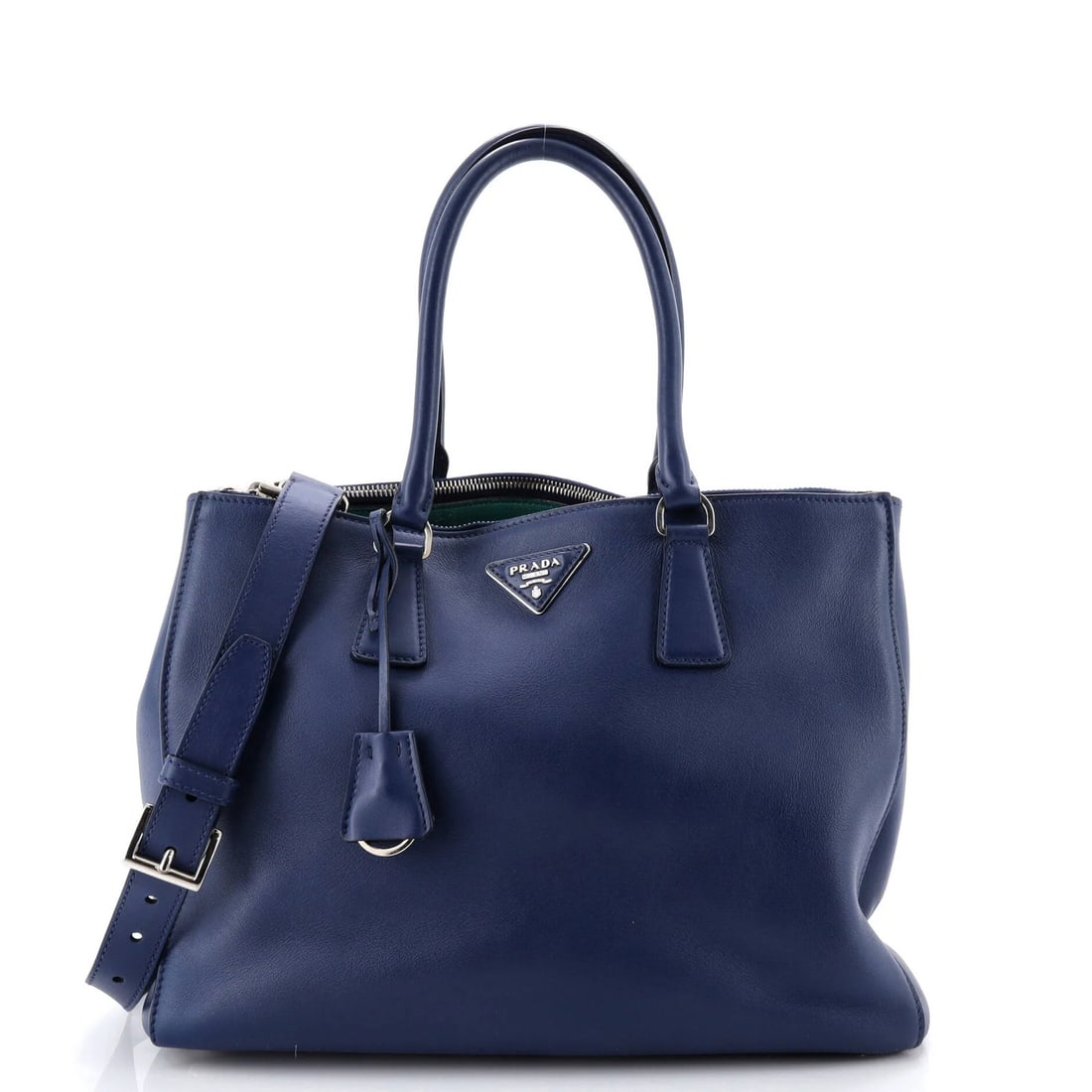 Medium Prada Galleria Double Zip Tote Leather: Medium Prada Galleria Double Zip Tote Leather This listing features Medium Prada Galleria Double Zip Tote Leather. Item specifics are provided below. Item Specifics: Brand: Prada Exterior Material: Le