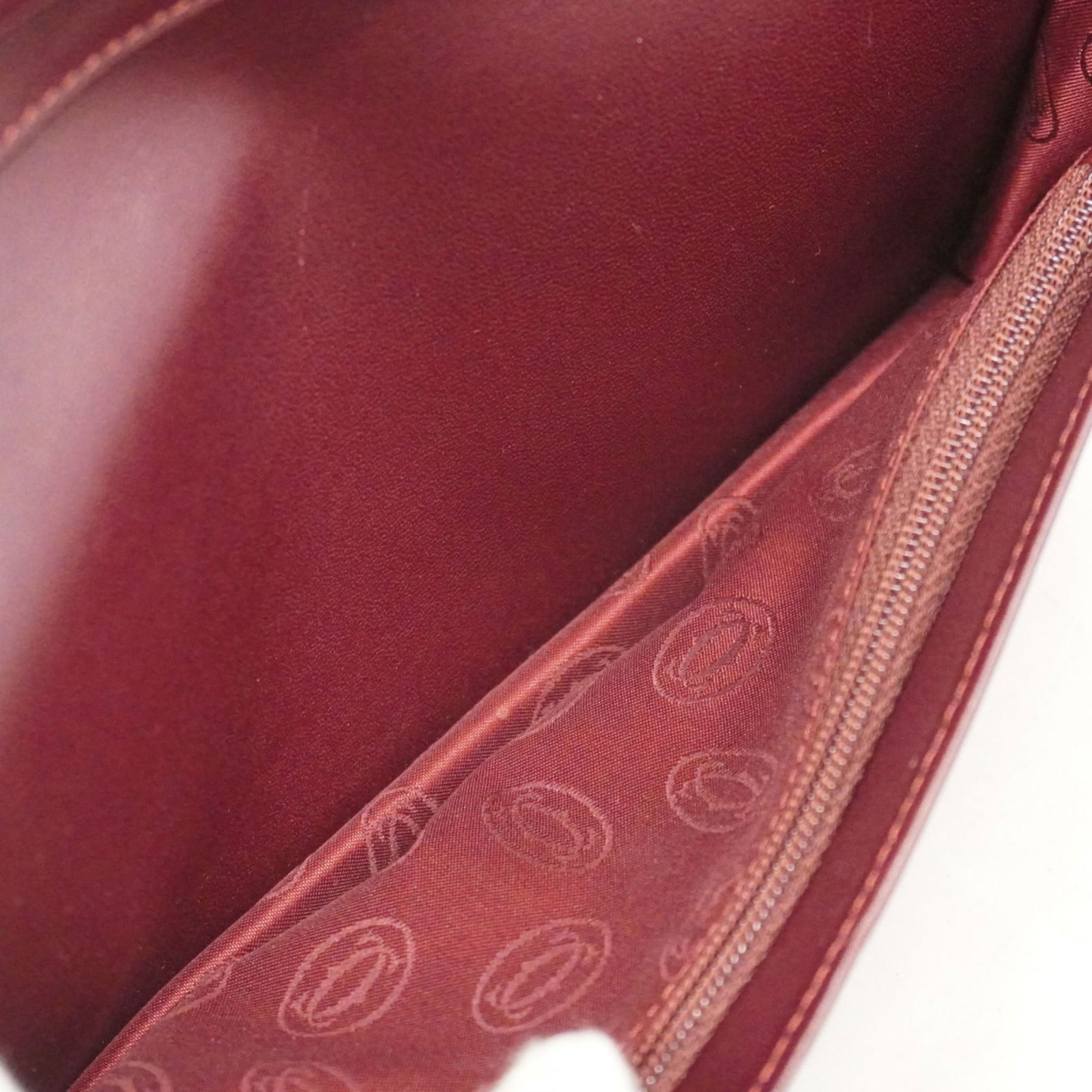 Leather Cartier Long Wallet (Bi-Fold) - 8