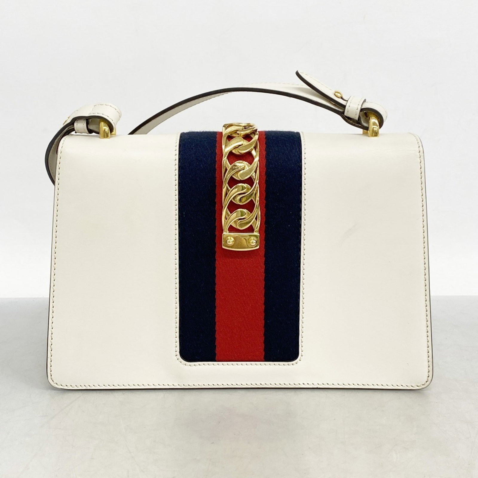 Leather Gucci Shoulder Bag - 12