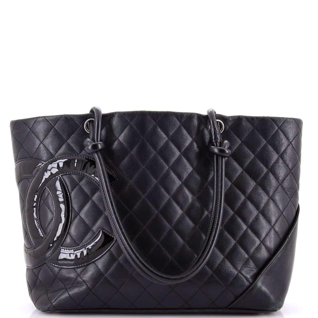 Large Chanel Cambon Tote Quilted Leather (1 of 9)
