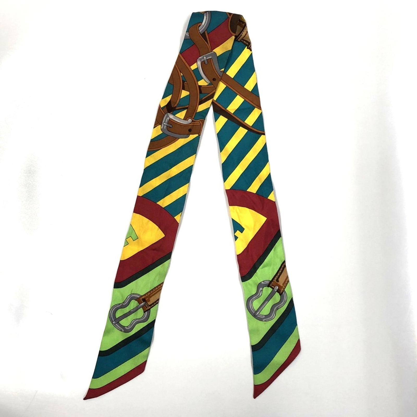 Silk Hermes Scarf - 3