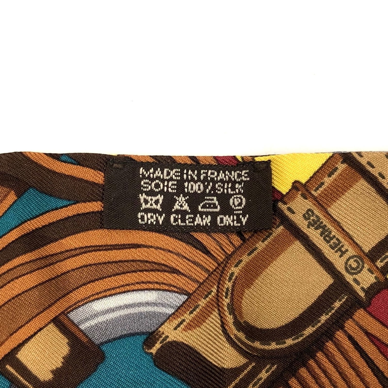 Silk Hermes Scarf - 7