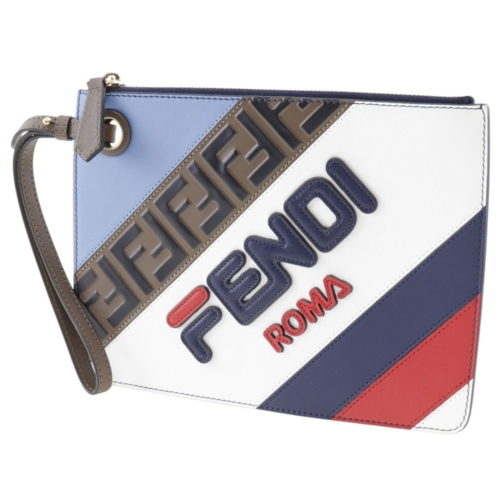 Leather Fendi Clutch Bag - 2