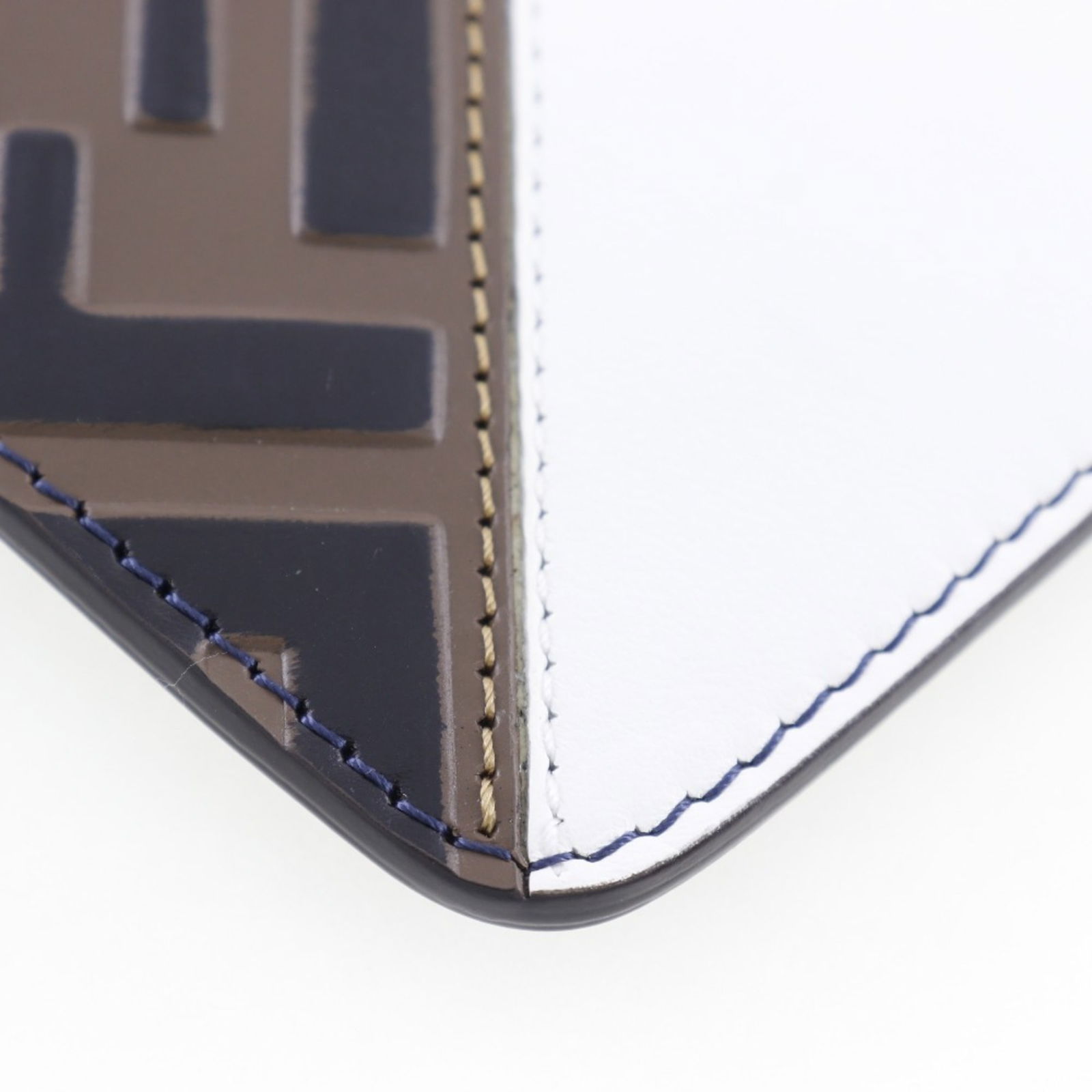 Leather Fendi Clutch Bag - 4