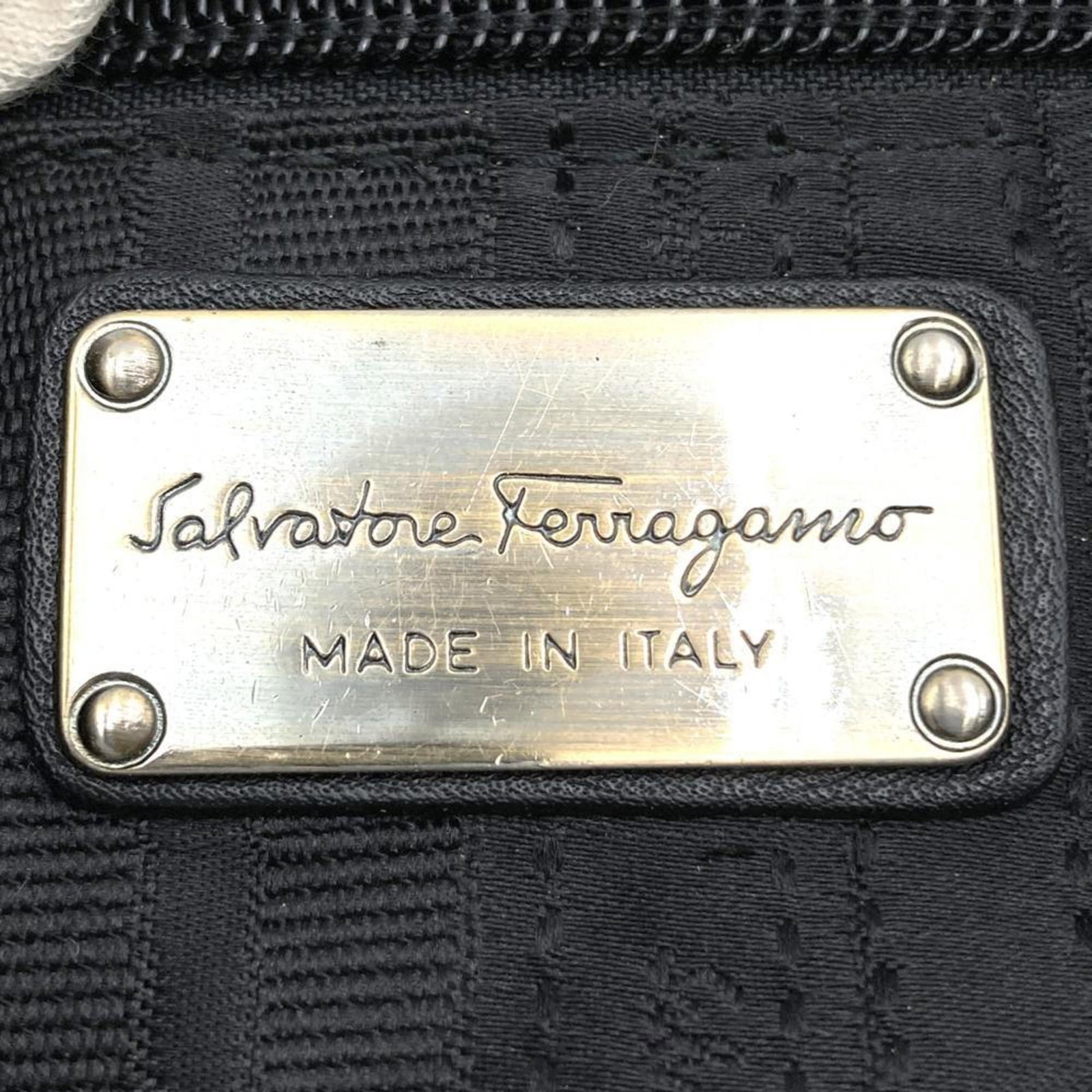Tote Bag Leather - Salvatore Ferragamo Shoulder Bag - 11