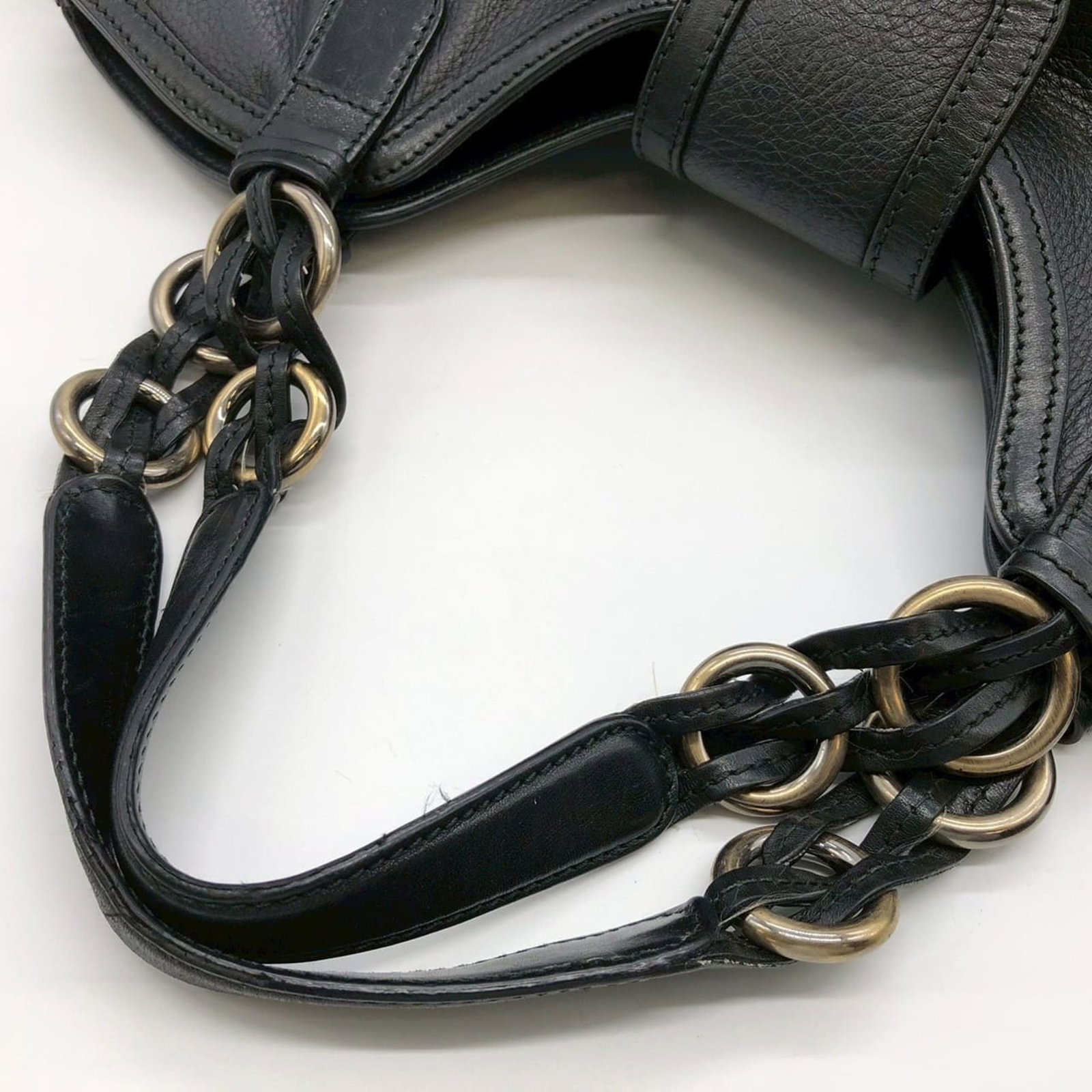 Tote Bag Leather - Salvatore Ferragamo Shoulder Bag - 8