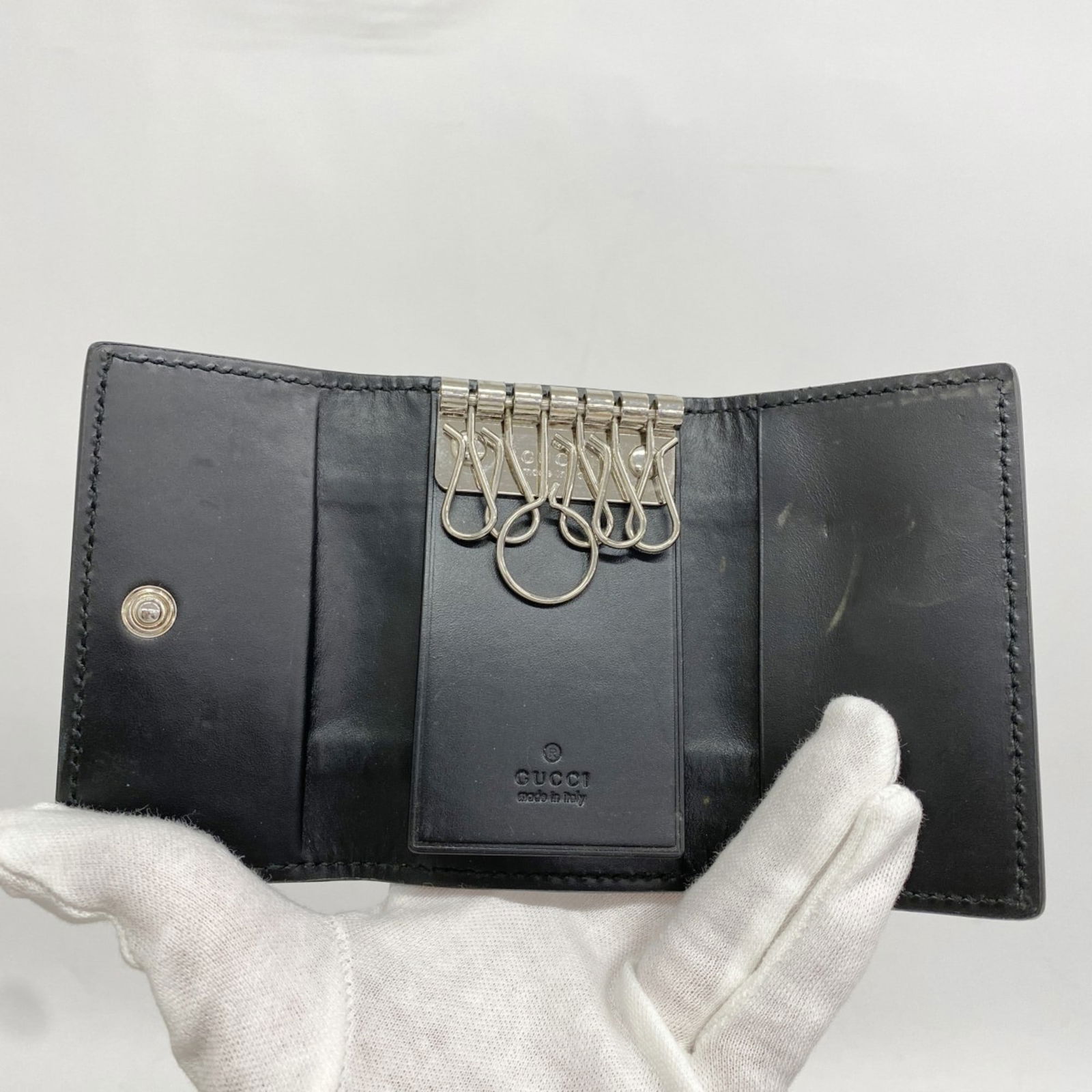 Leather Gucci Keycase - 3