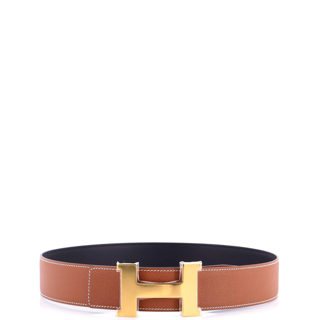 Wide Hermes Constance Reversible Belt Leather - 2