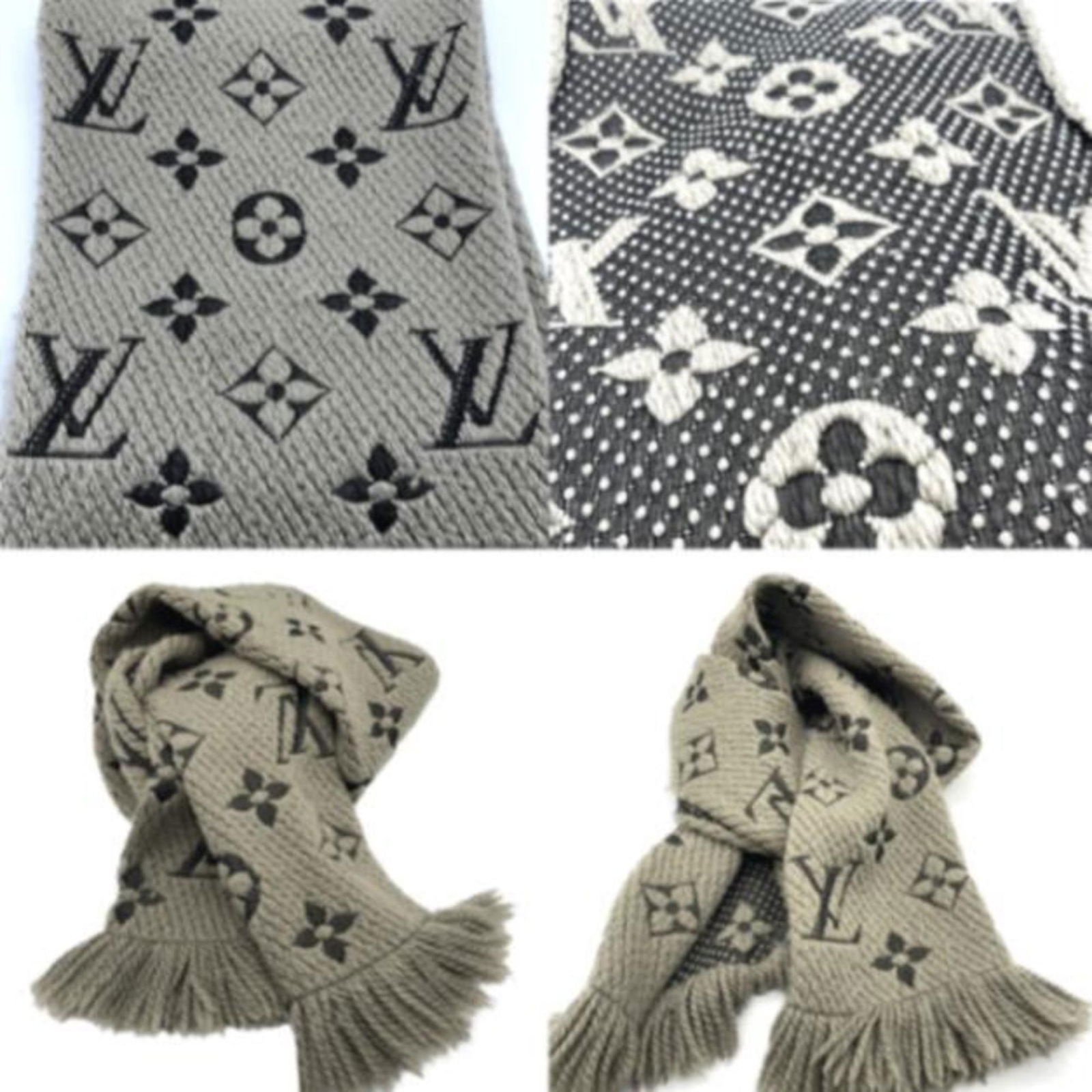 Silk 6% - Louis Vuitton Stole Wool 94% - 3