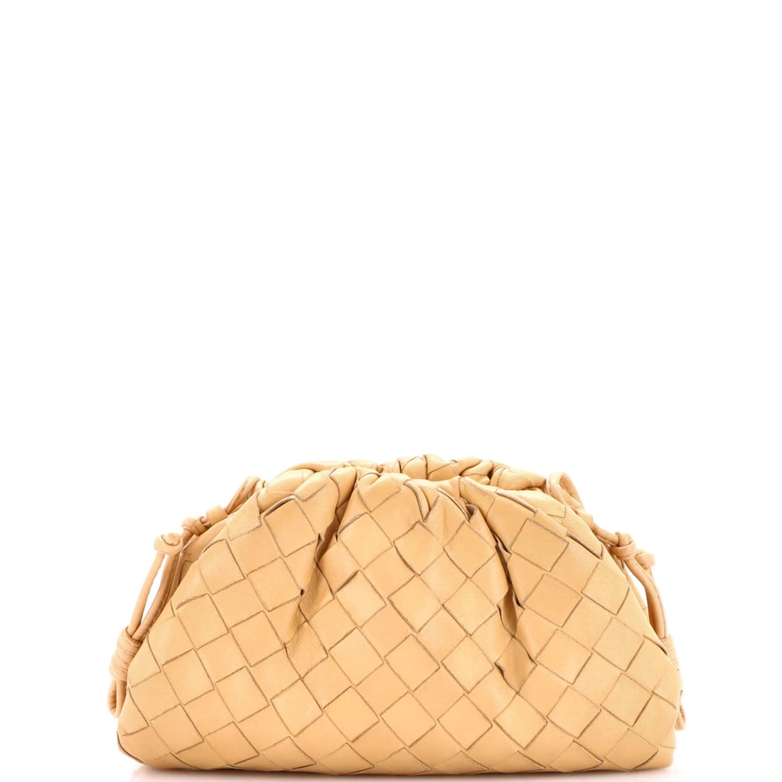 Mini Bottega Veneta The Pouch Intrecciato Nappa - 3