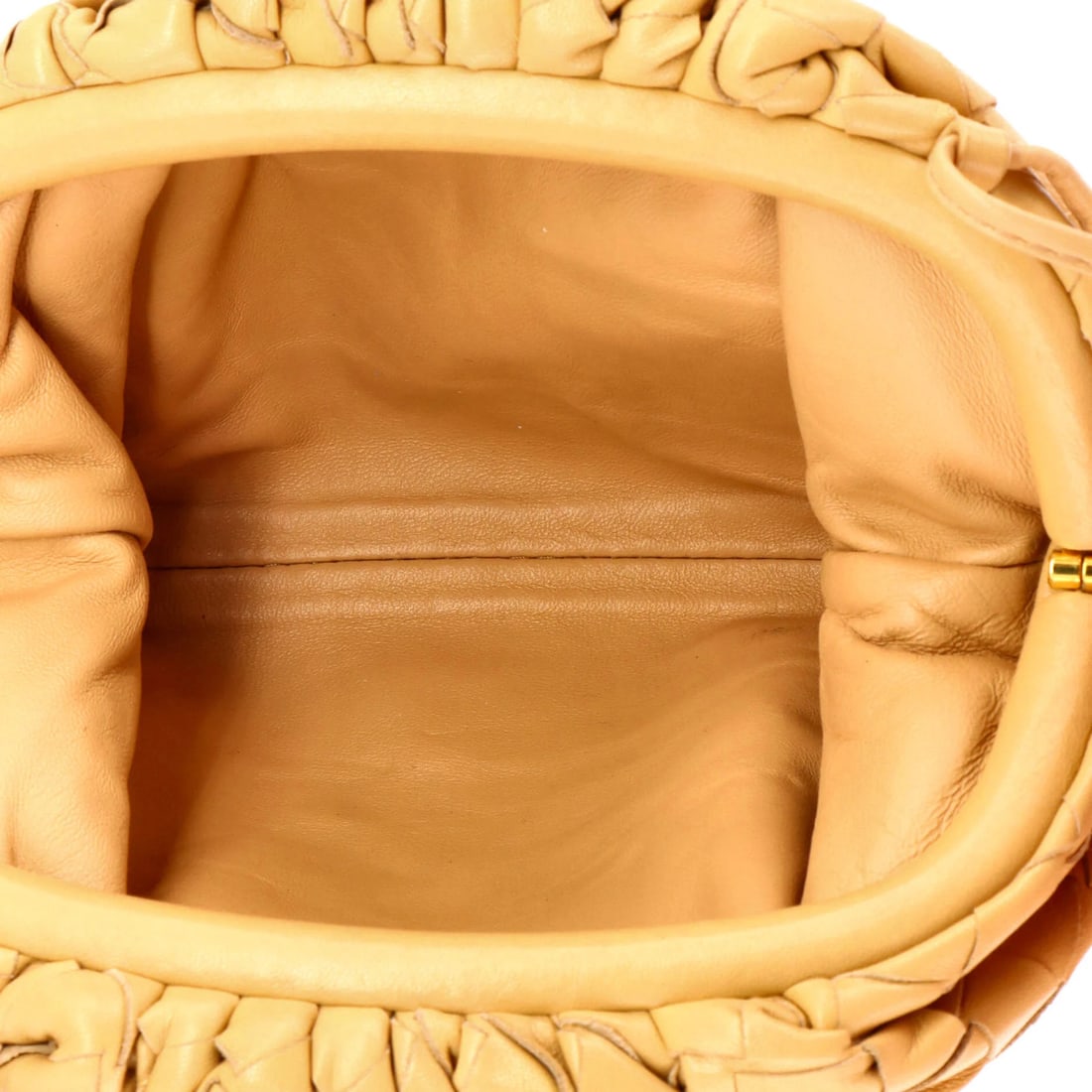 Mini Bottega Veneta The Pouch Intrecciato Nappa - 5