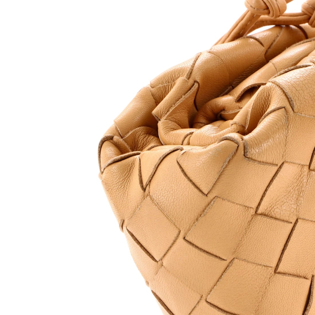 Mini Bottega Veneta The Pouch Intrecciato Nappa - 6