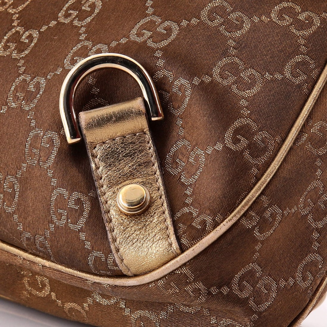 Medium Gucci Abbey D-Ring Hobo GG Canvas with Leather - 6