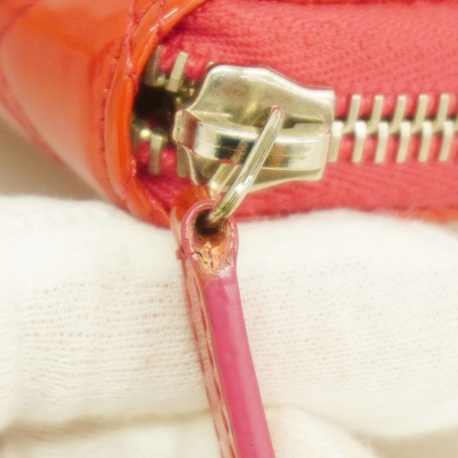 Leather Chanel Coin Purse/ Coin Case Patent - 6