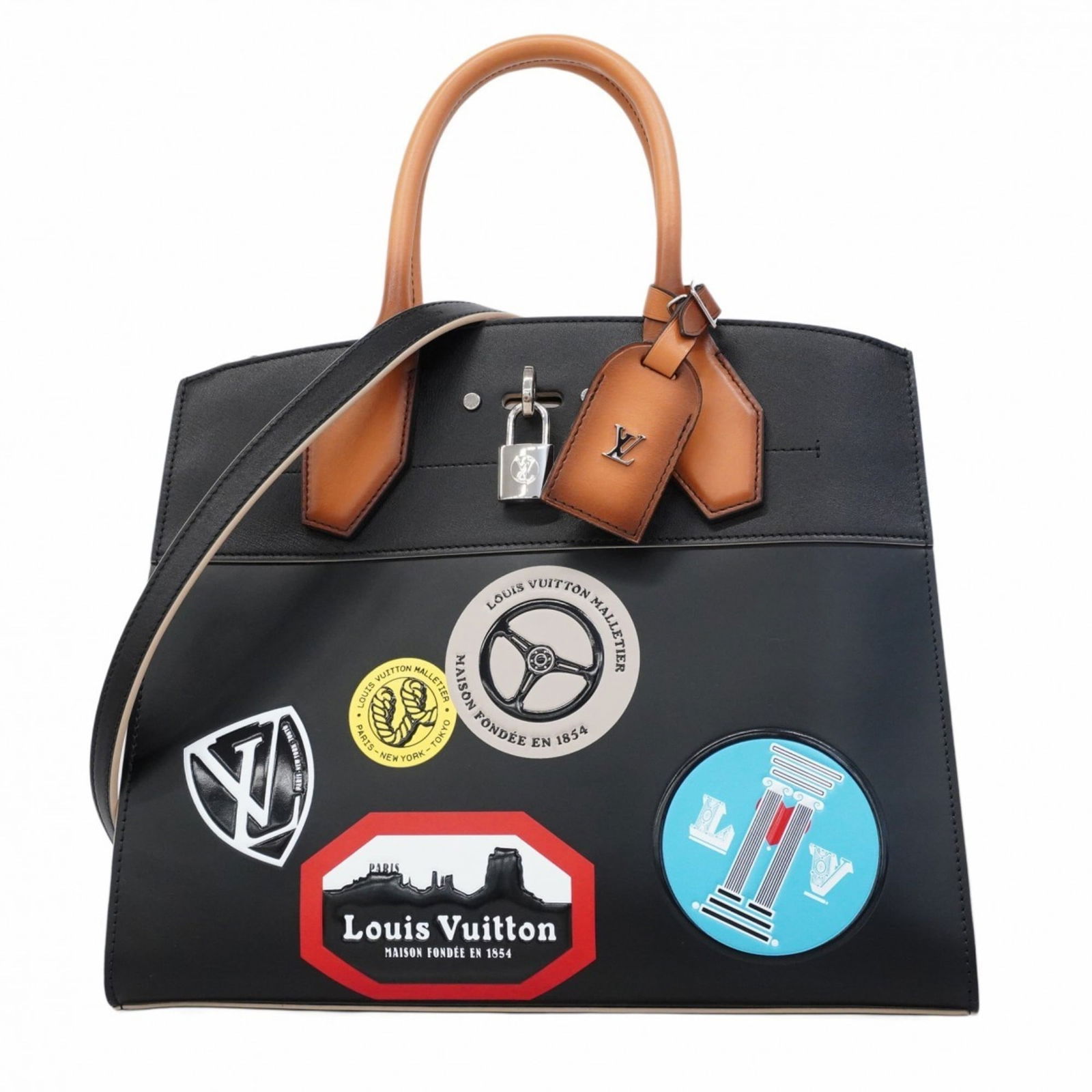 Handbag Louis Vuitton: Handbag Louis Vuitton This listing features Handbag Louis Vuitton. Item specifics are provided below. Item Specifics: Brand: Louis Vuitton Type: Handbag Color: Black, Multi-Color Gender: Women Size