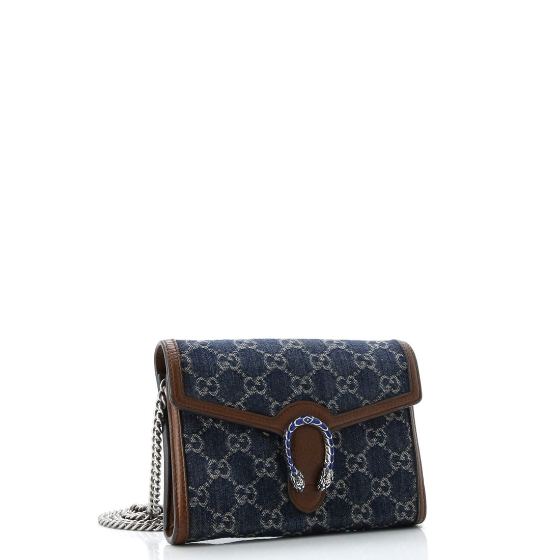 Small Gucci Dionysus Chain Wallet GG Denim - 2