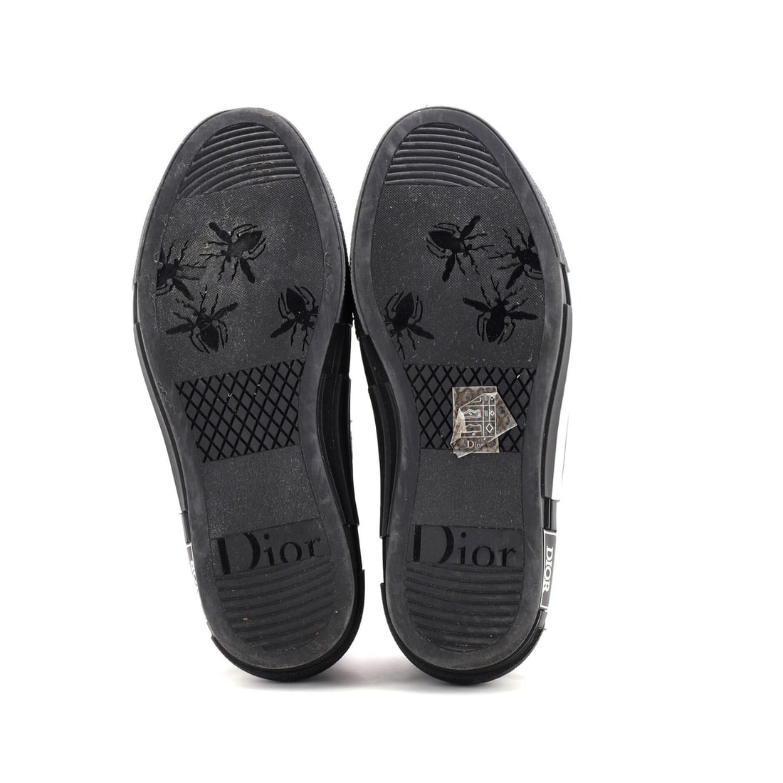 Canvas Christian Dior Men's B23 High-Top Sneakers Maxi Oblique - 4