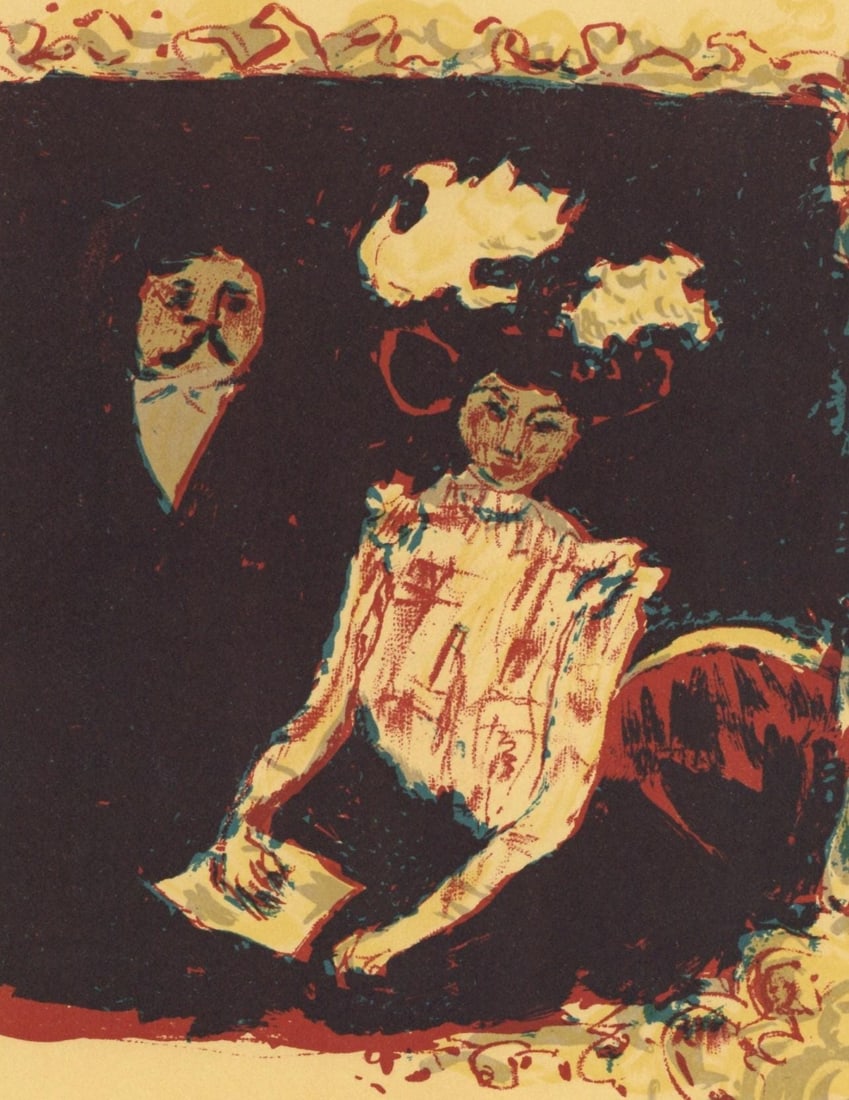 Lithograph - Pierre Bonnard - Frontispiece - Bonnard Lithographe - 2