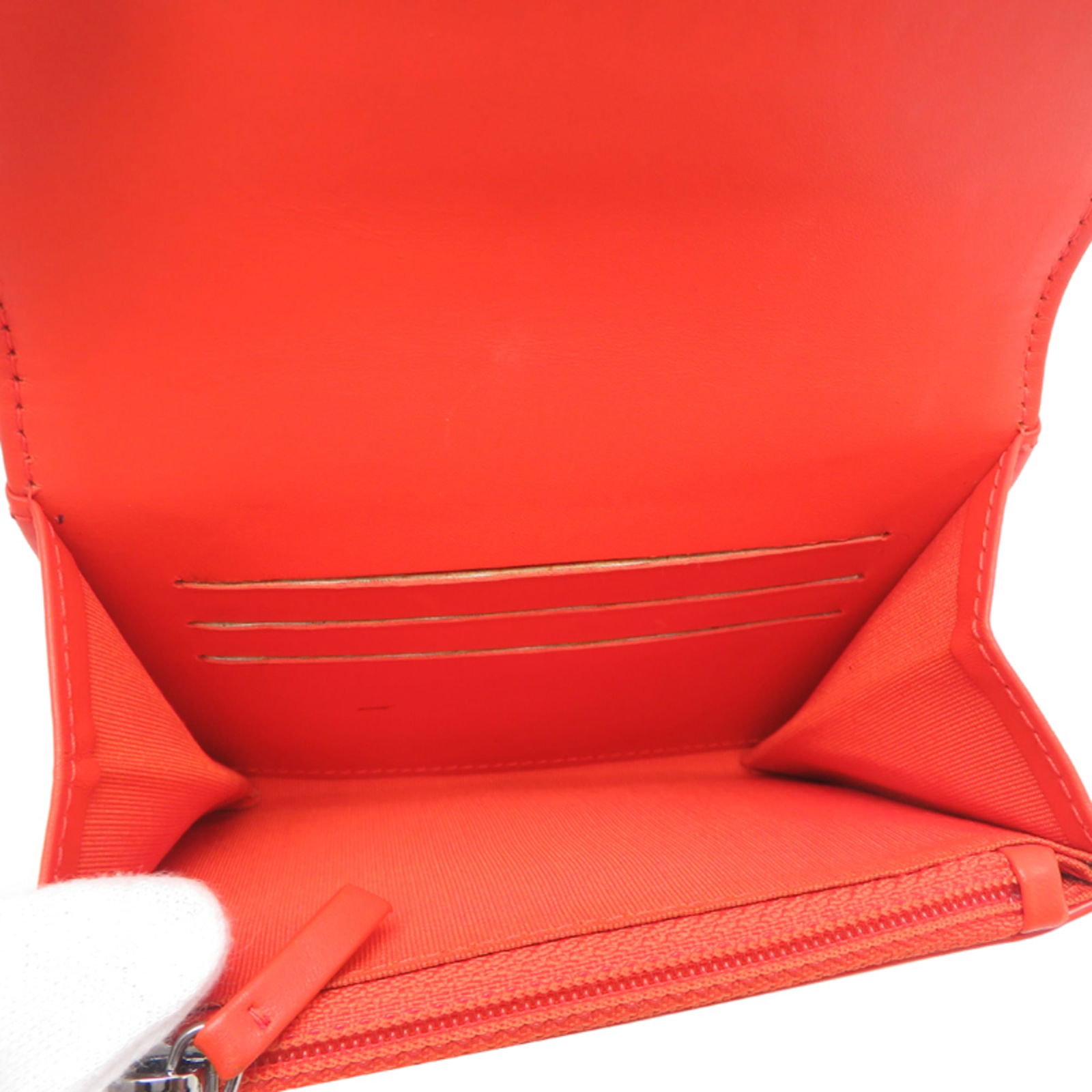 Leather Chanel Wallet (Bi-Fold) Patent - 5