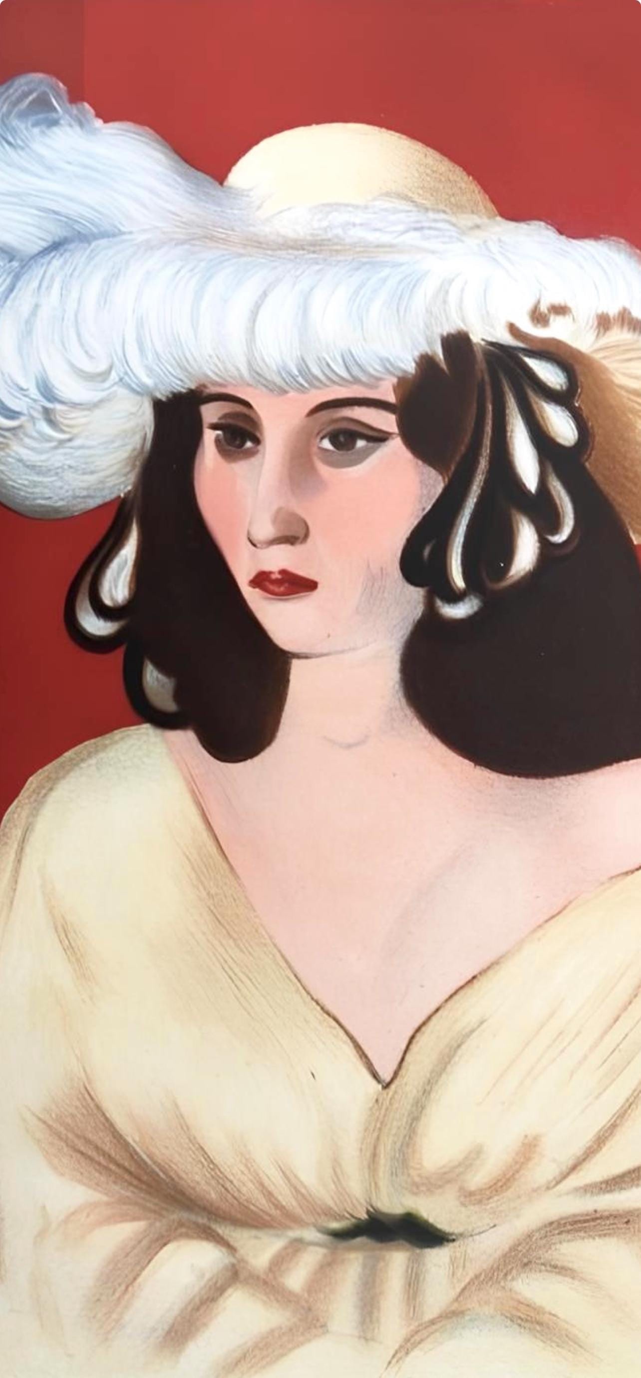 Lithograph - Henri Matisse - Mademoiselle M.A. - Portraits par Henri Matisse - 2