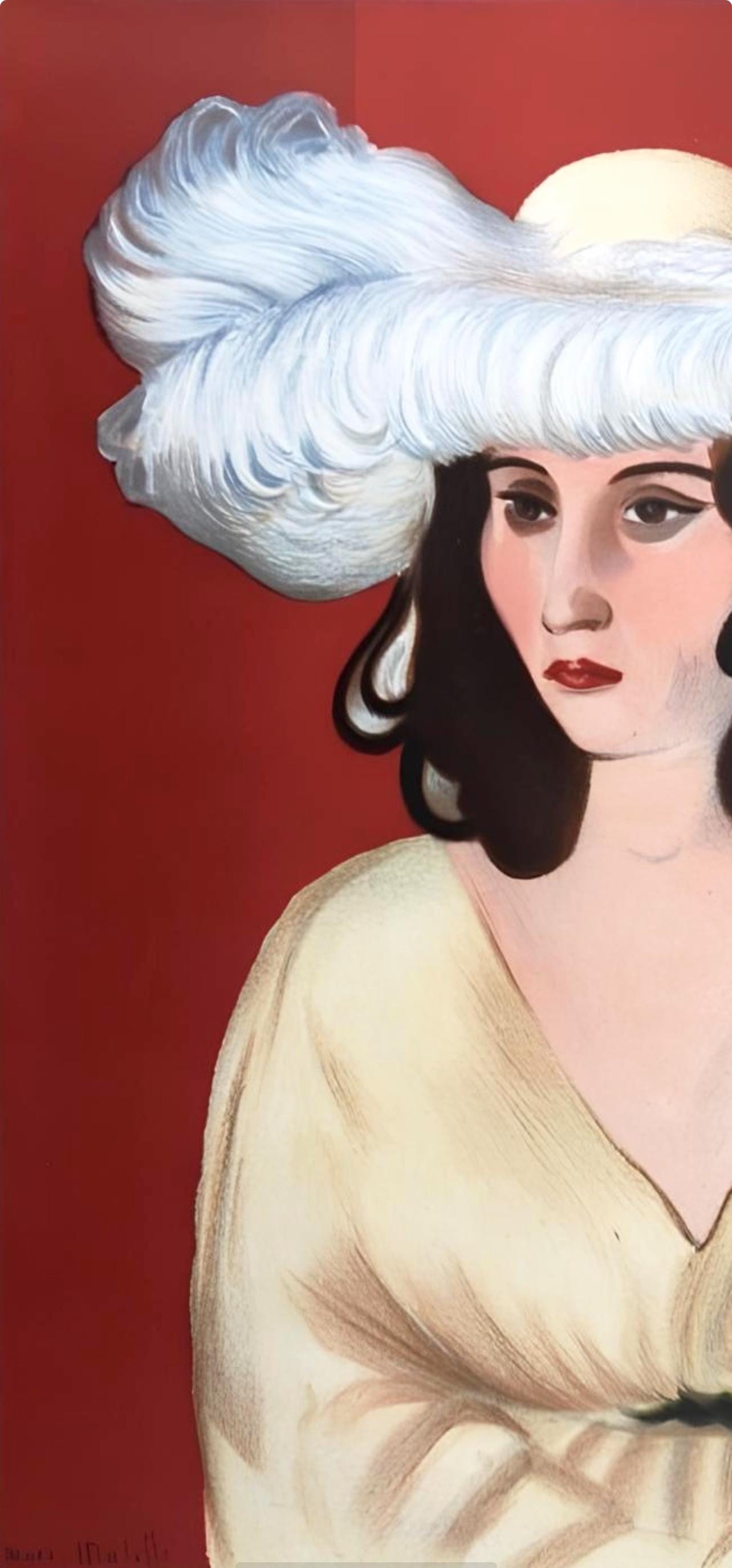 Lithograph - Henri Matisse - Mademoiselle M.A. - Portraits par Henri Matisse - 3