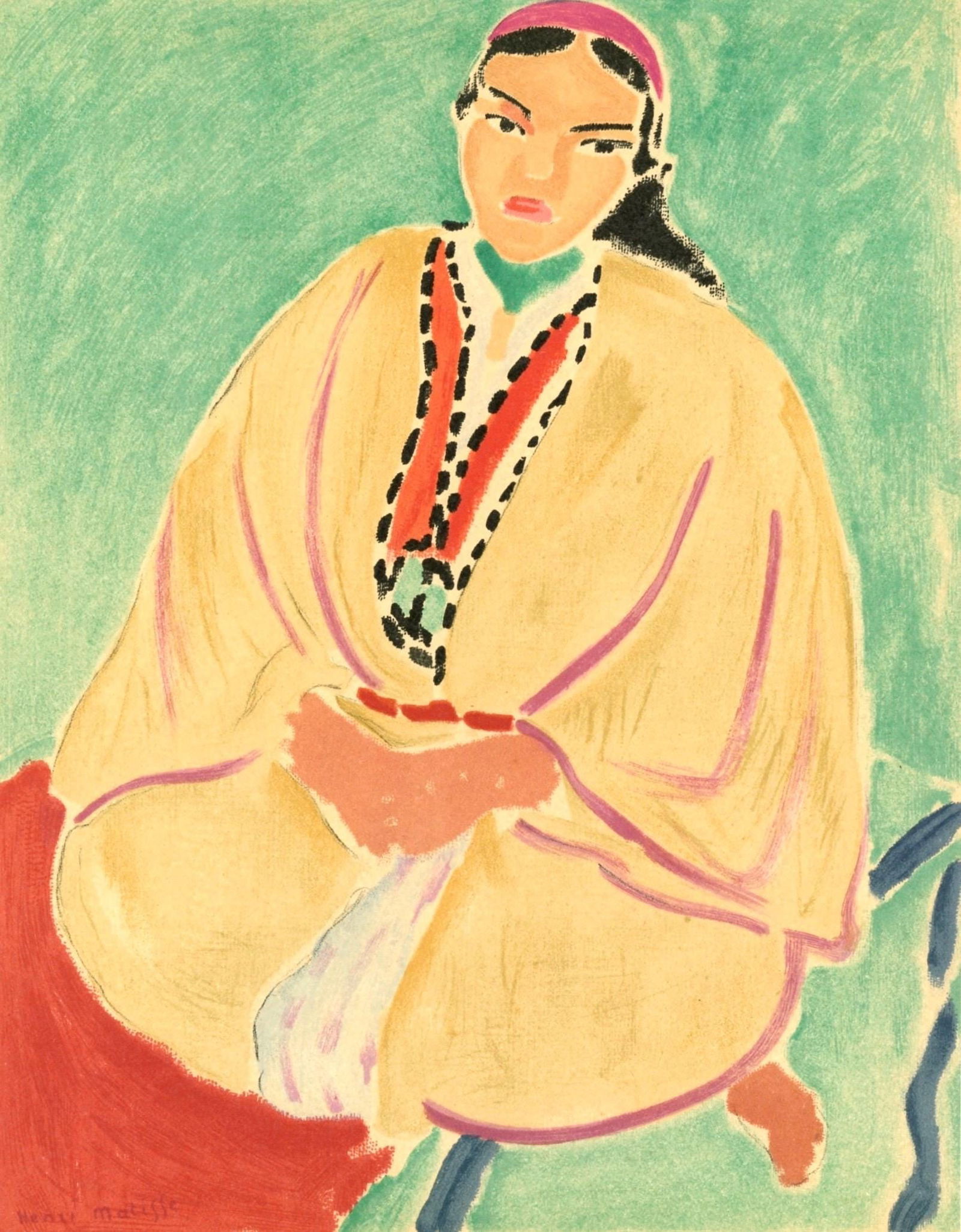 Lithograph - Henri Matisse - Zora - Portraits par Henri Matisse (1 of 8)
