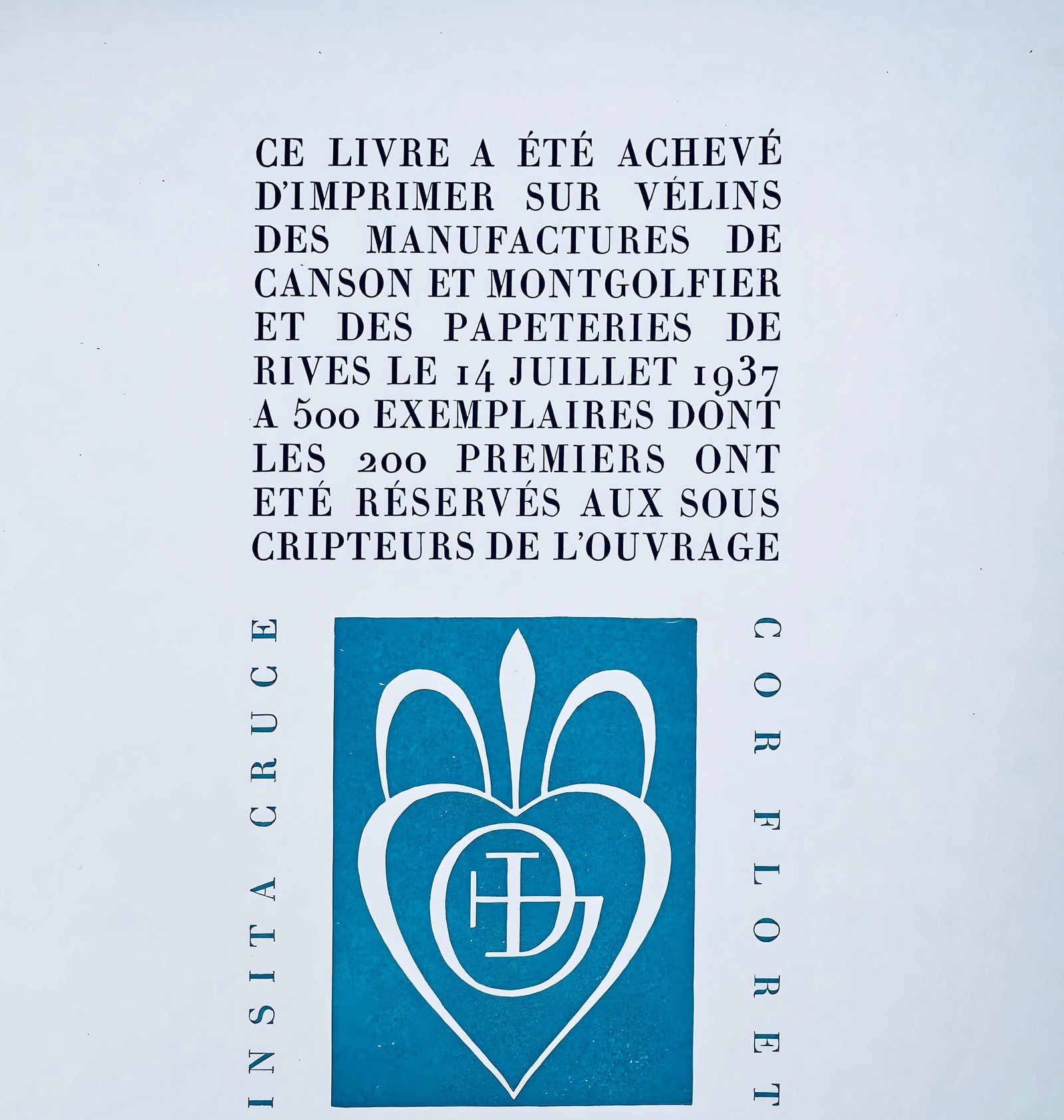 Etching - George Desvallires - Crucifix de Notre Dame - A La gloire Paris - 10