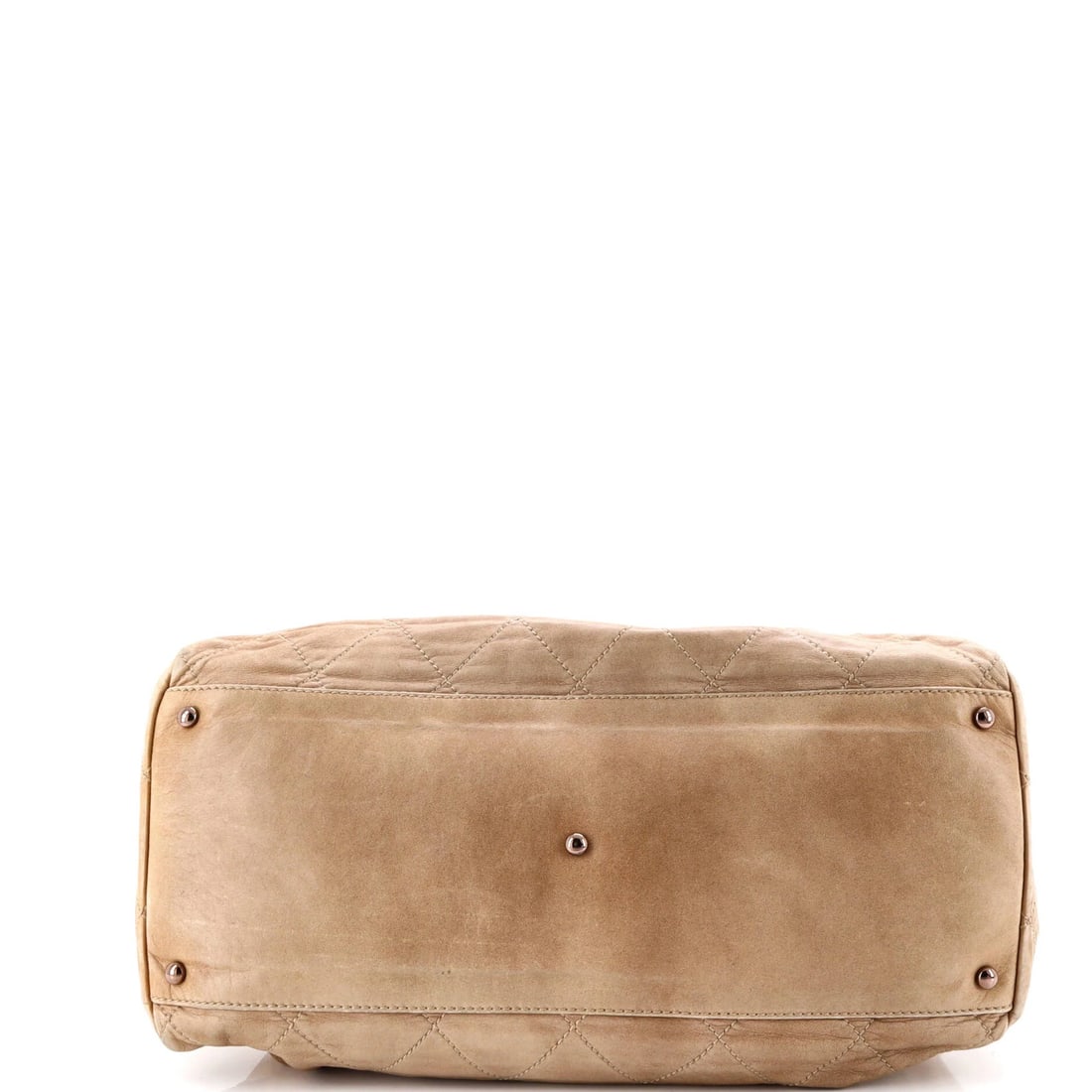 Lambskin Chanel Cloudy Bundle Bowler Bag Quilted - 4