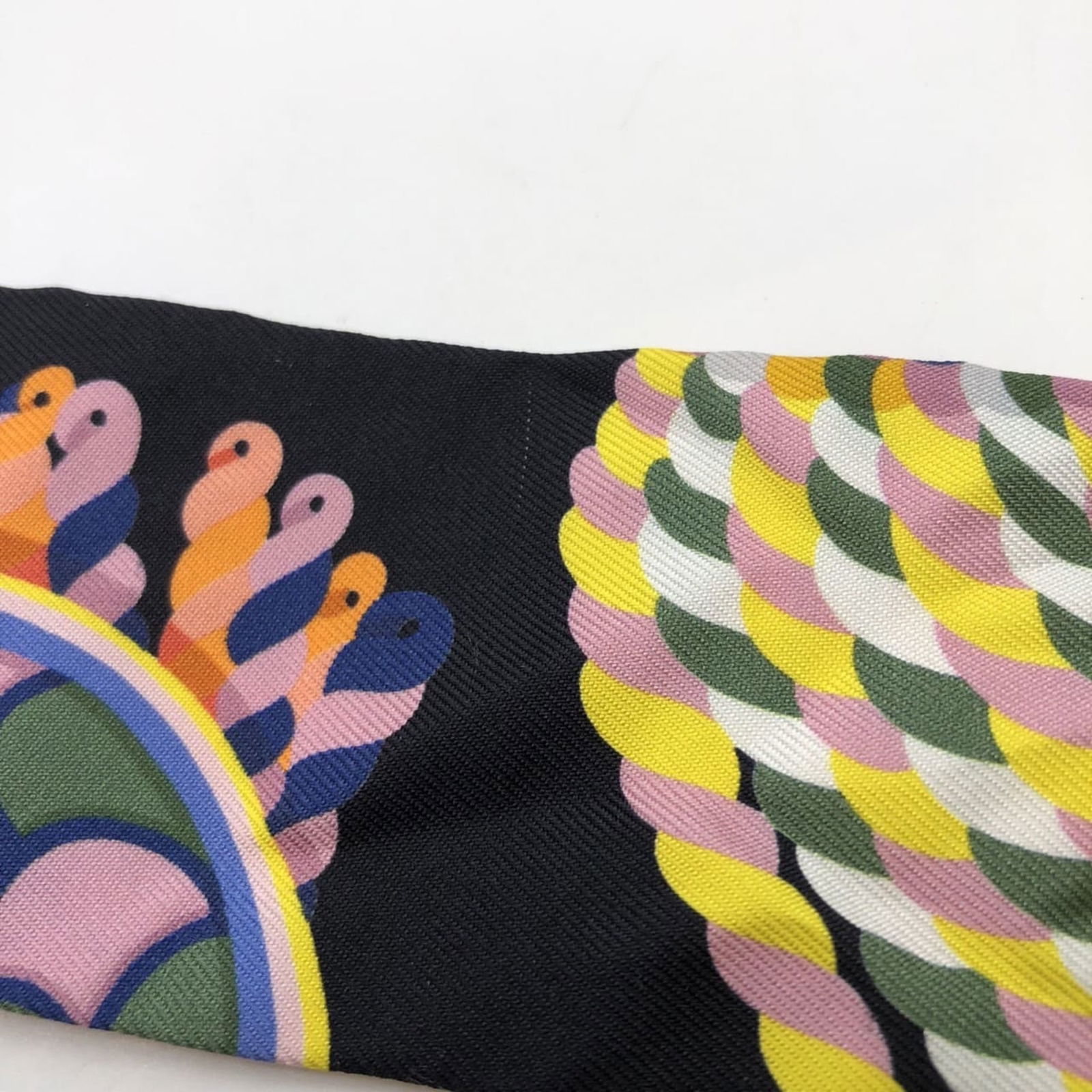 Silk Hermes Scarf - 7