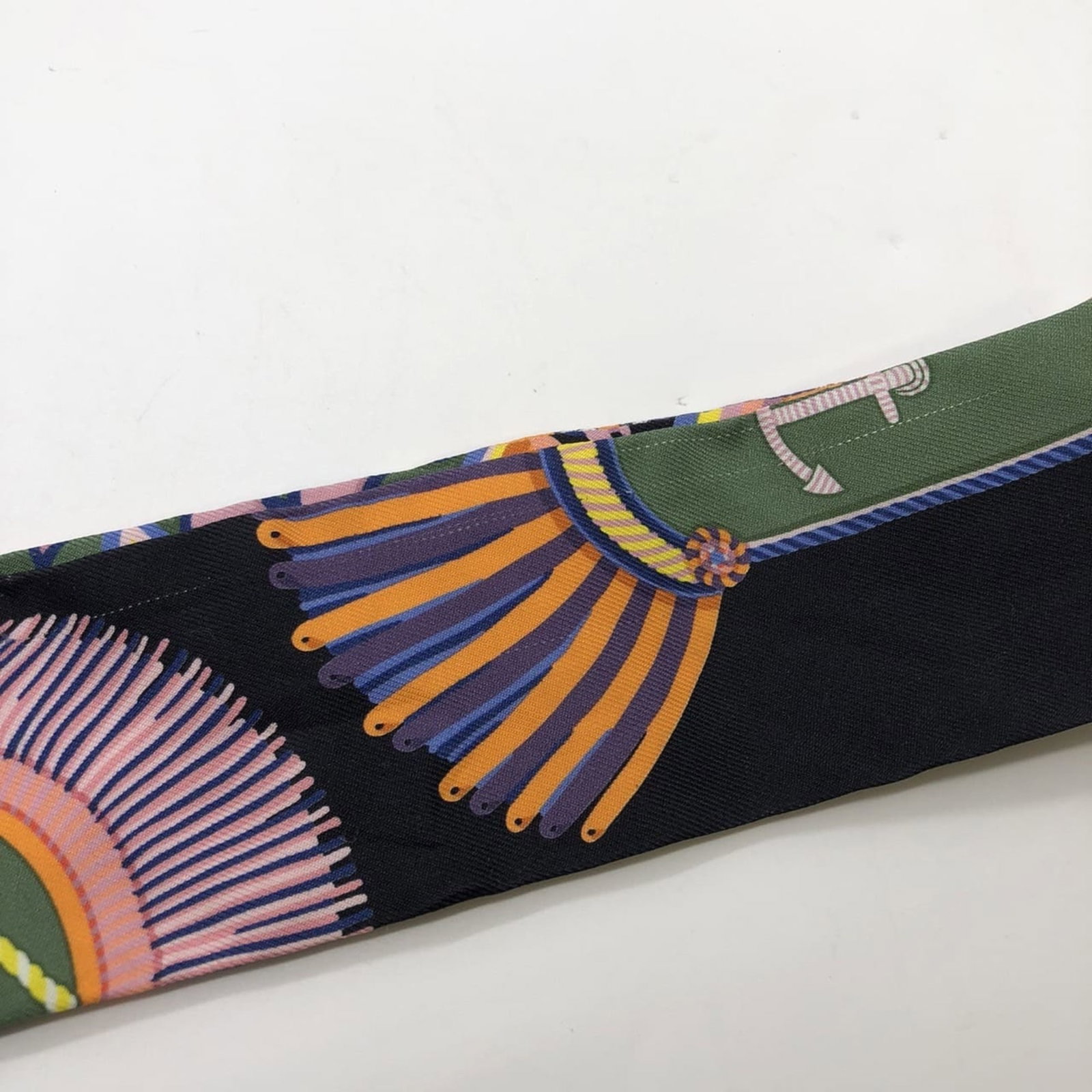 Silk Hermes Scarf - 8