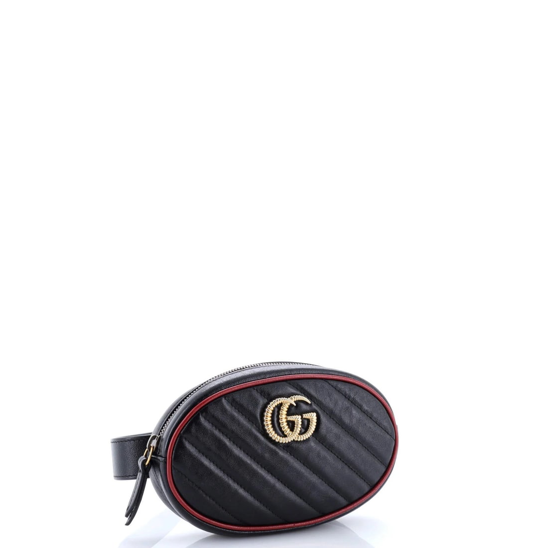 Leather Gucci GG Marmont Belt Bag Diagonal Quilted - 2